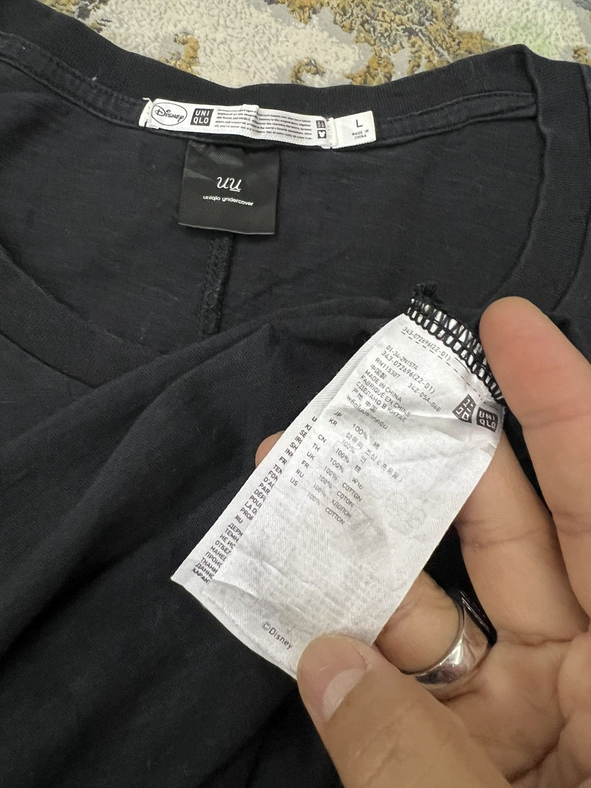 Undercover × Uniqlo UNIQLO X UNDERCOVER MICKEY MOUSE JAPANESE BRAND SHIRT Size US L / EU 52-54 / 3 - 4 Thumbnail