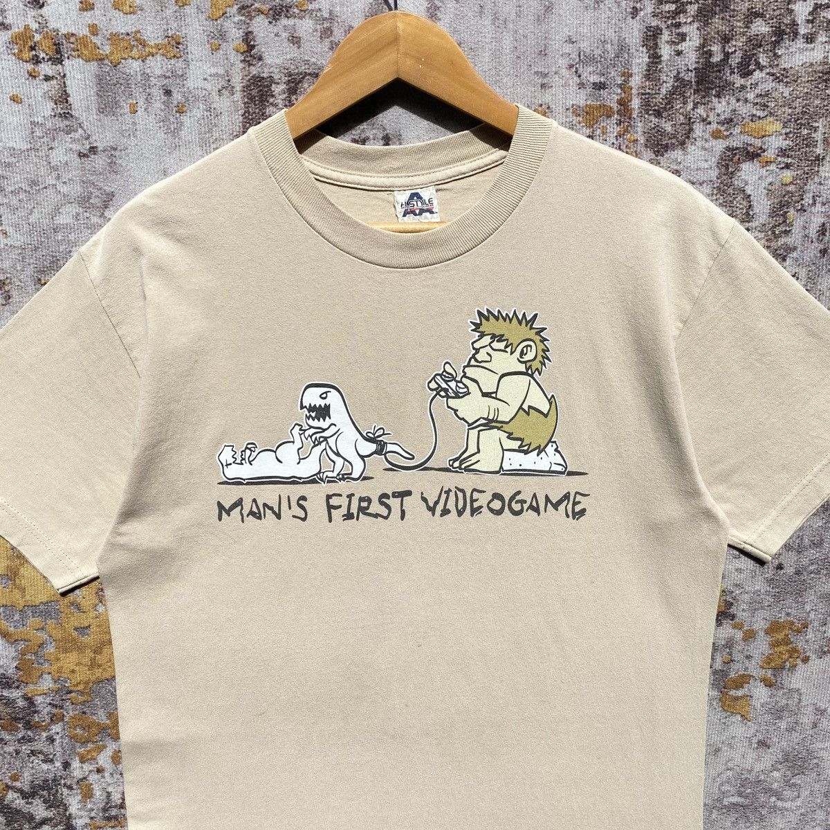 The Game Vintage Man’s First Video Game Shirt Size US M / EU 48-50 / 2 - 5 Thumbnail