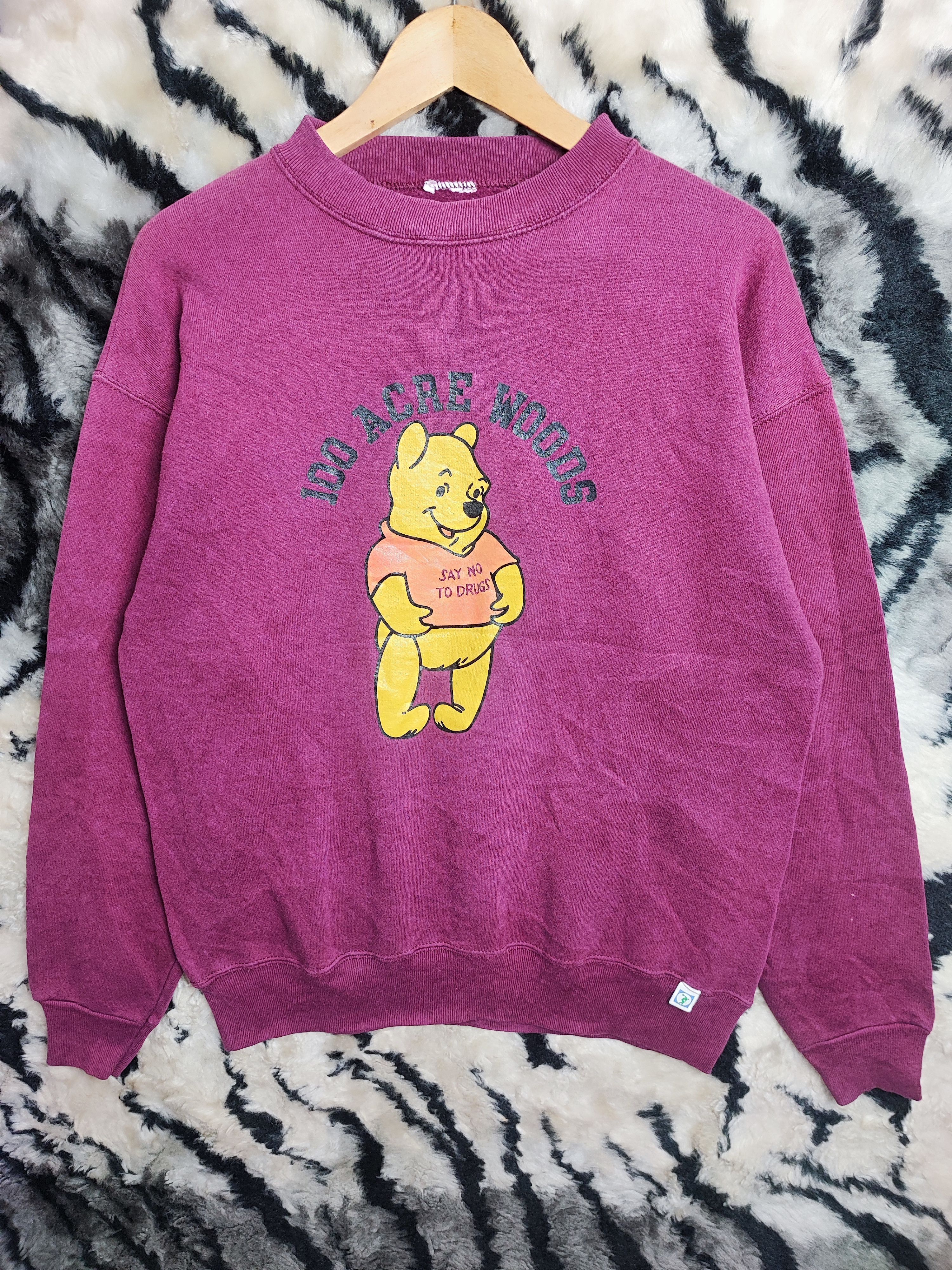 Disney VINTAGE 90S 100ACRE WOODS FDA WINNIE THE POOH NO TO DRUG Size US M / EU 48-50 / 2 - 2 Thumbnail