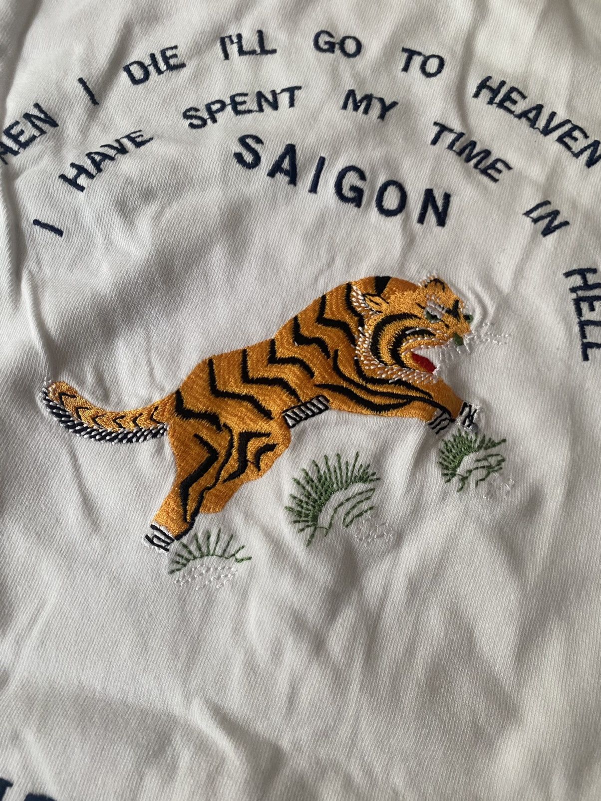 Vintage Vintage Vietnam Souvenir Embroidery Tee RRL CPFM Kapital Size US M / EU 48-50 / 2 - 7 Thumbnail