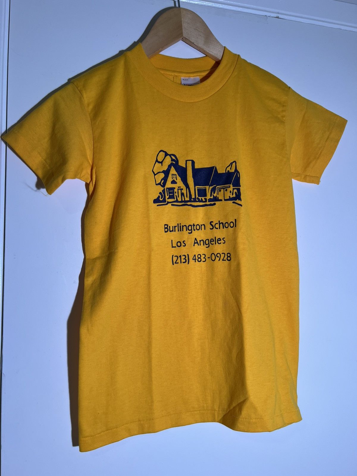 Vintage 80’s 90’s VTG Vintage Burlington Los Angeles CA School Shirt Size US XXS / EU 40 - 1 Thumbnail