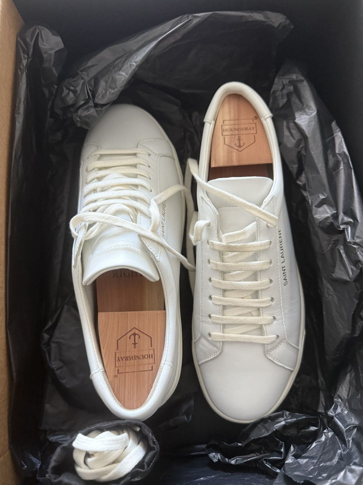 Saint Laurent Paris Saint Laurent Andy Sneakers (Low Top Sneakers) Size US 7.5 / EU 40-41 - 1 Thumbnail