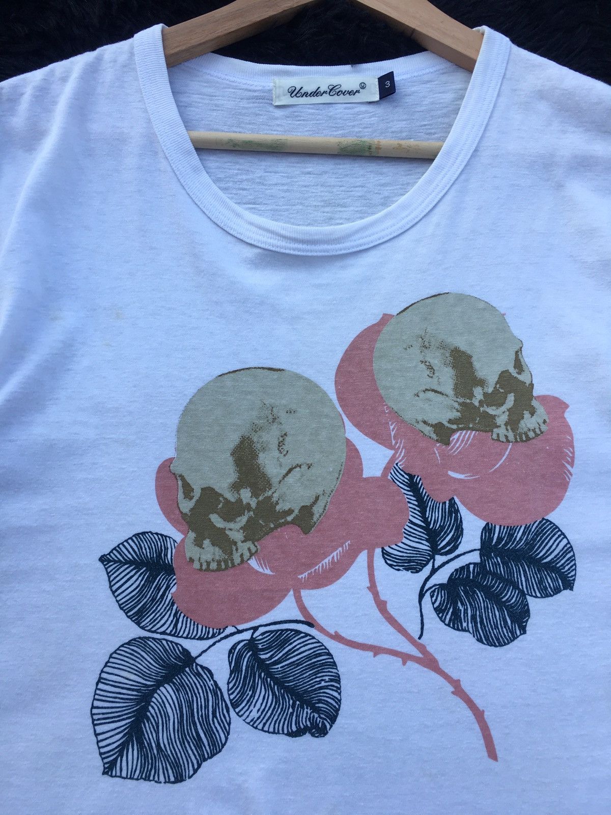 Undercover Rare Vintage Undercover Jun Takahashi Skulls Tshirt Size US L / EU 52-54 / 3 - 8 Thumbnail