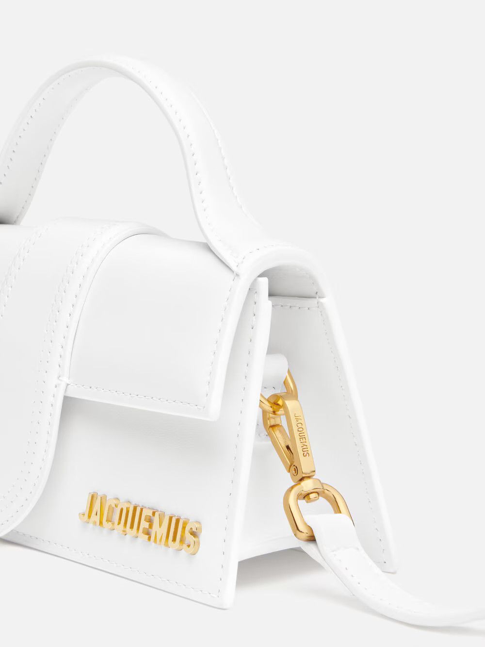 Jacquemus o1la1rc1a0925 Size: OS / Le Bambino Bag in White Size ONE SIZE - 4 Thumbnail