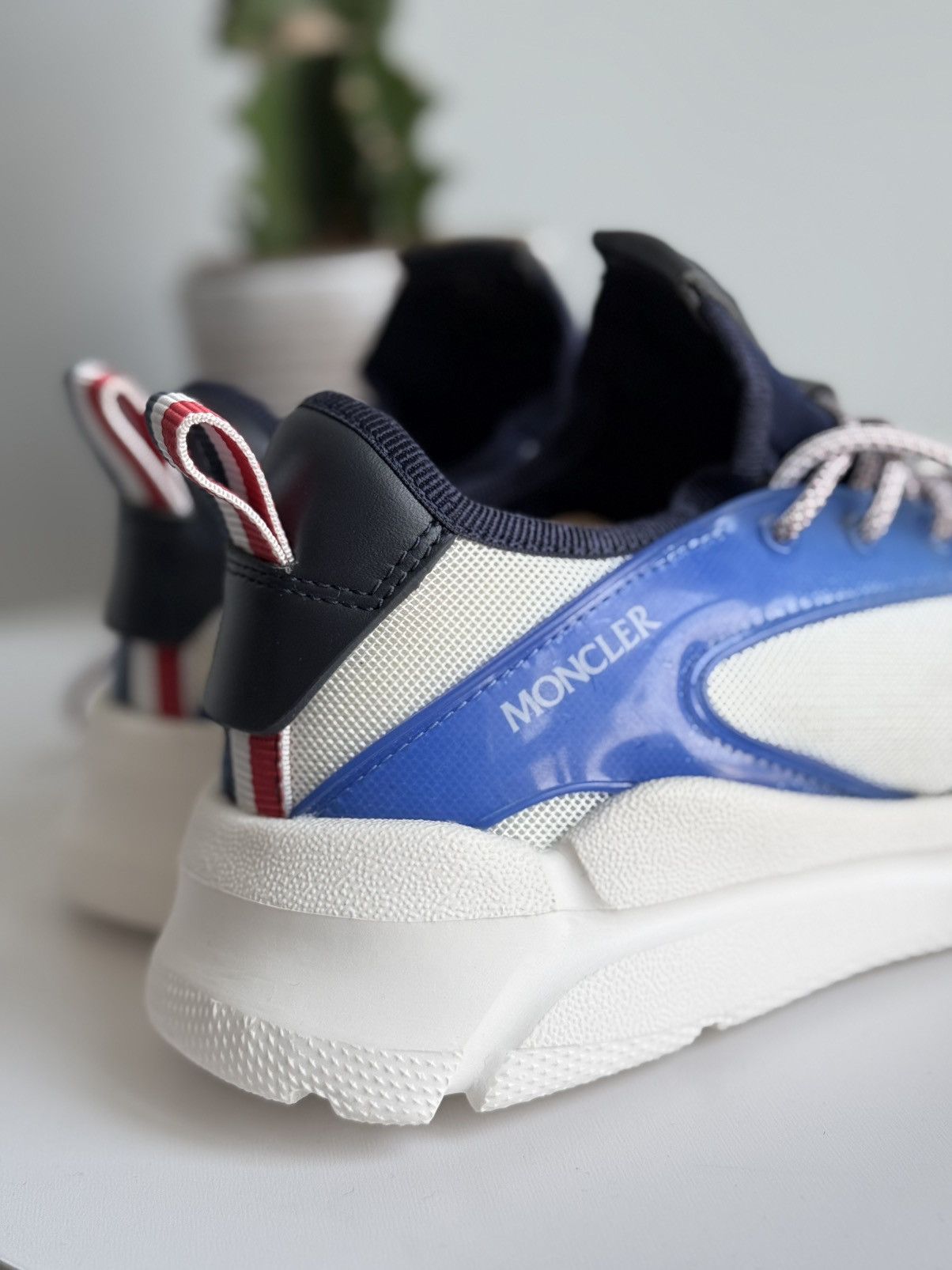 Moncler Moncler Anakin Sneakers Trevor Scarpa White Chunky Sneakers Size US 10 / EU 43 - 14 Thumbnail