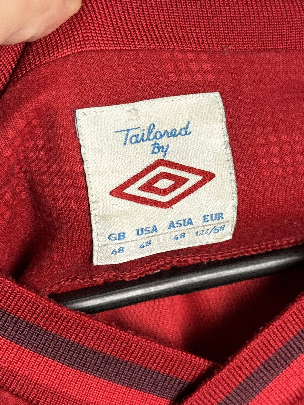 Umbro England National Team 12/13 Away Football Long Sleeve Jersey Size US XXL / EU 58 / 5 - 11 Thumbnail
