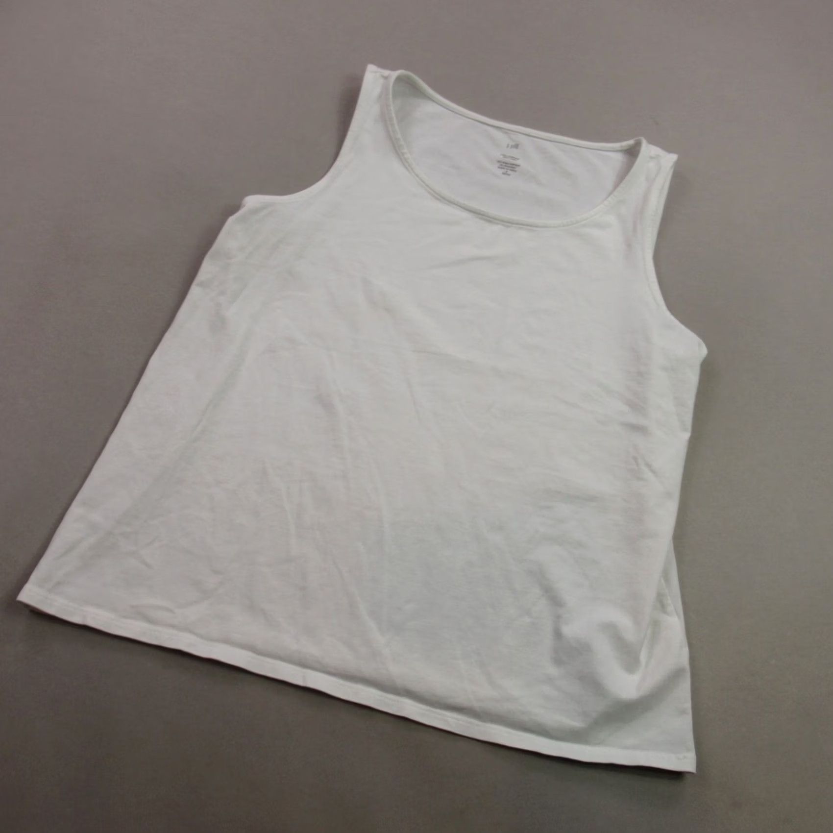 J. Jill J Jill Shirt Womens Petite Medium Sleeveless Pullover Lightweight Crew Neck White Size M / US 6-8 / IT 42-44 - 2 Thumbnail