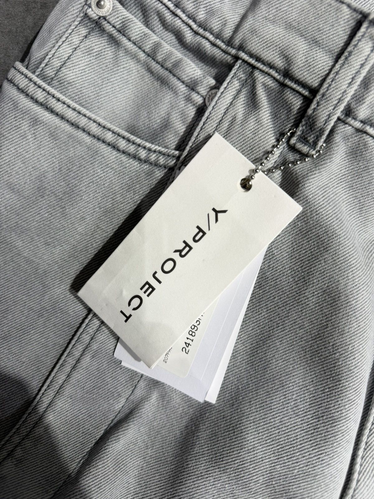 Y/Project Y/Project Banana Jeans - Grey Size US 30 / EU 46 - 7 Thumbnail
