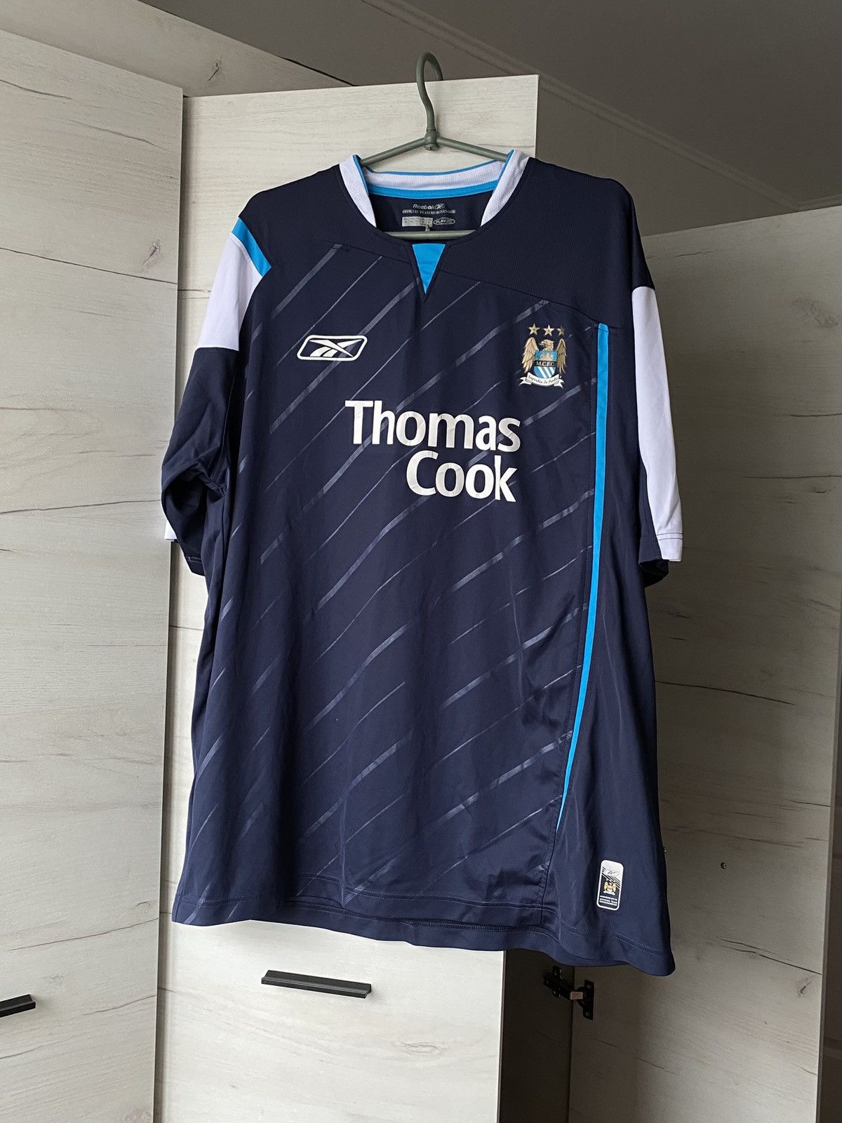 Reebok Authentic Manchester City 2005 2006 Away Football Shirt XL Size US XL / EU 56 / 4 - 1 Thumbnail