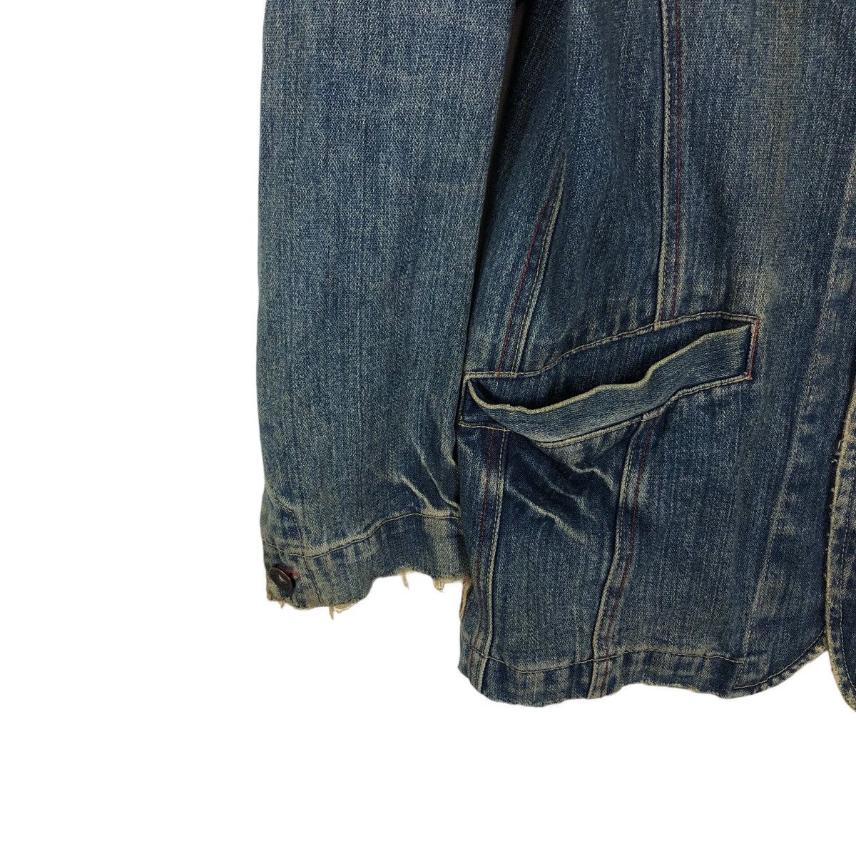 Other 🔥VINTAGE HIKORY CHORE JACKET NYLAUS JEANS WORK JAPAN Size US M / EU 48-50 / 2 - 3 Thumbnail