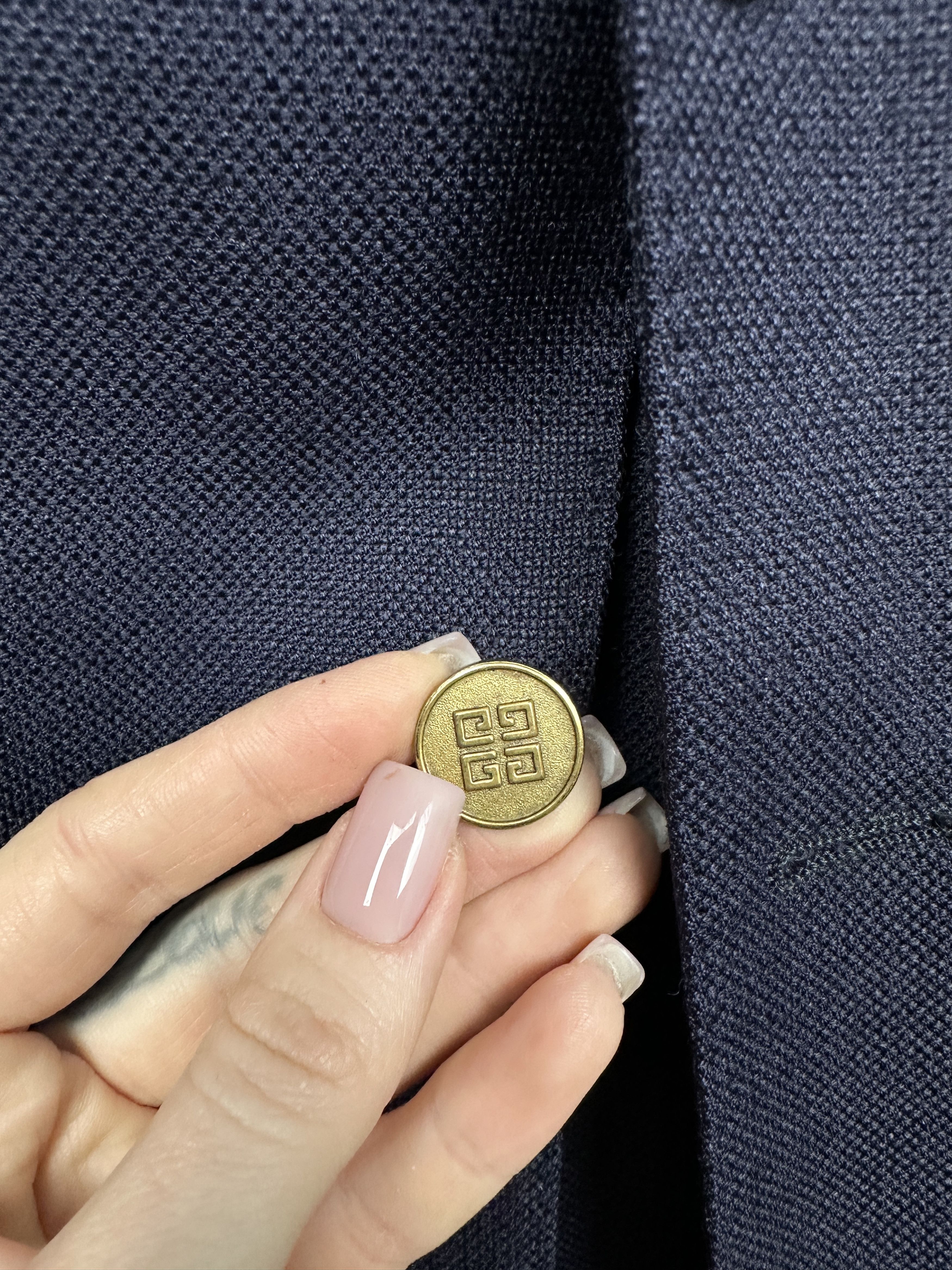 Givenchy Givenchy Gentleman Paris Vintage Mens Wool Blazer Jacket Size US L / EU 52-54 / 3 - 3 Thumbnail