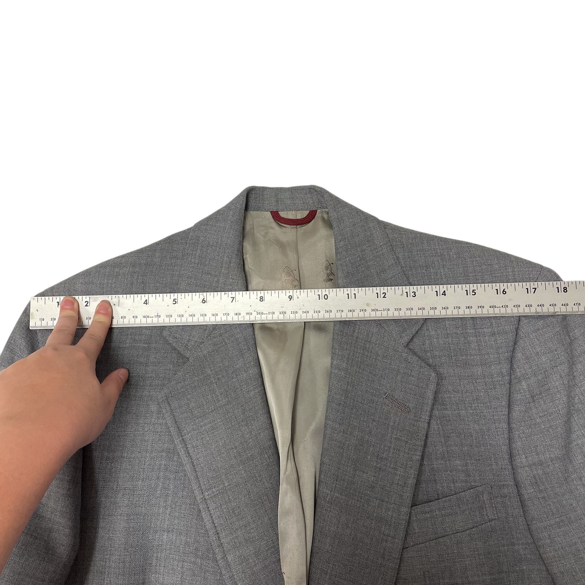 Golden Bear Vtg Jack Nicklaus Gray Sport Coat GOLDEN BEAR Jacket Size 38L - 9 Thumbnail