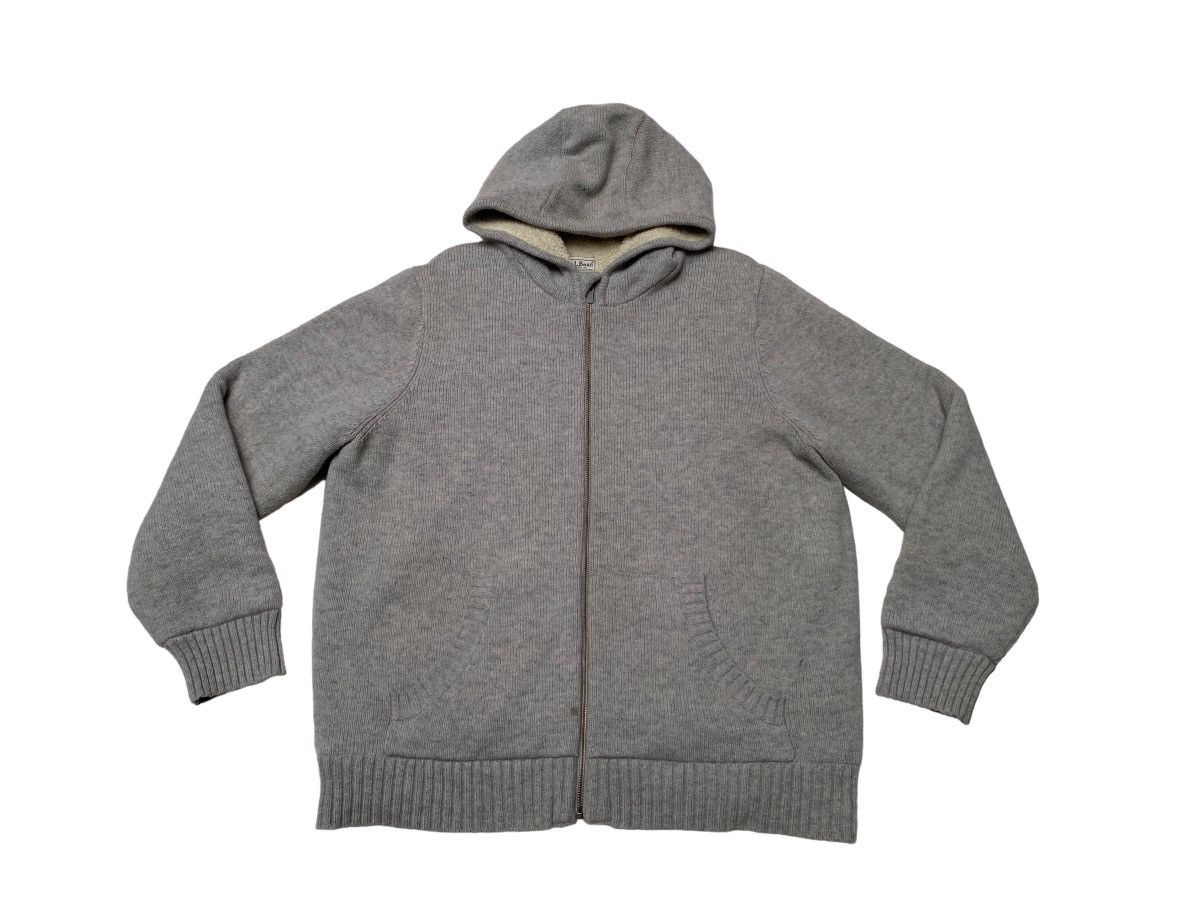 L.L. Bean × Vintage Vintage L.L Bean Zipper Hoodie 1990s Size US XXL / EU 58 / 5 - 1 Thumbnail