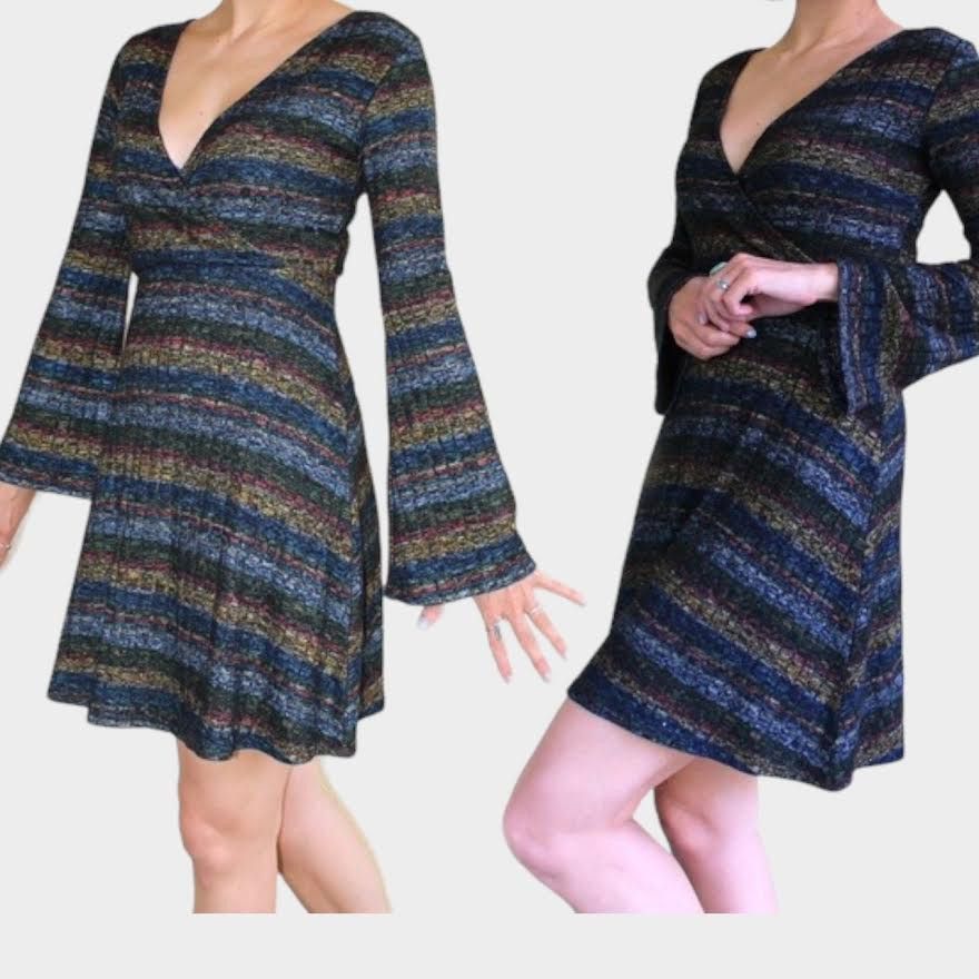 Mossimo Mossimo Supply Co | Bell Sleeve Mini Dress Sweater | Small Size S / US 4 / IT 40 - 11 Thumbnail