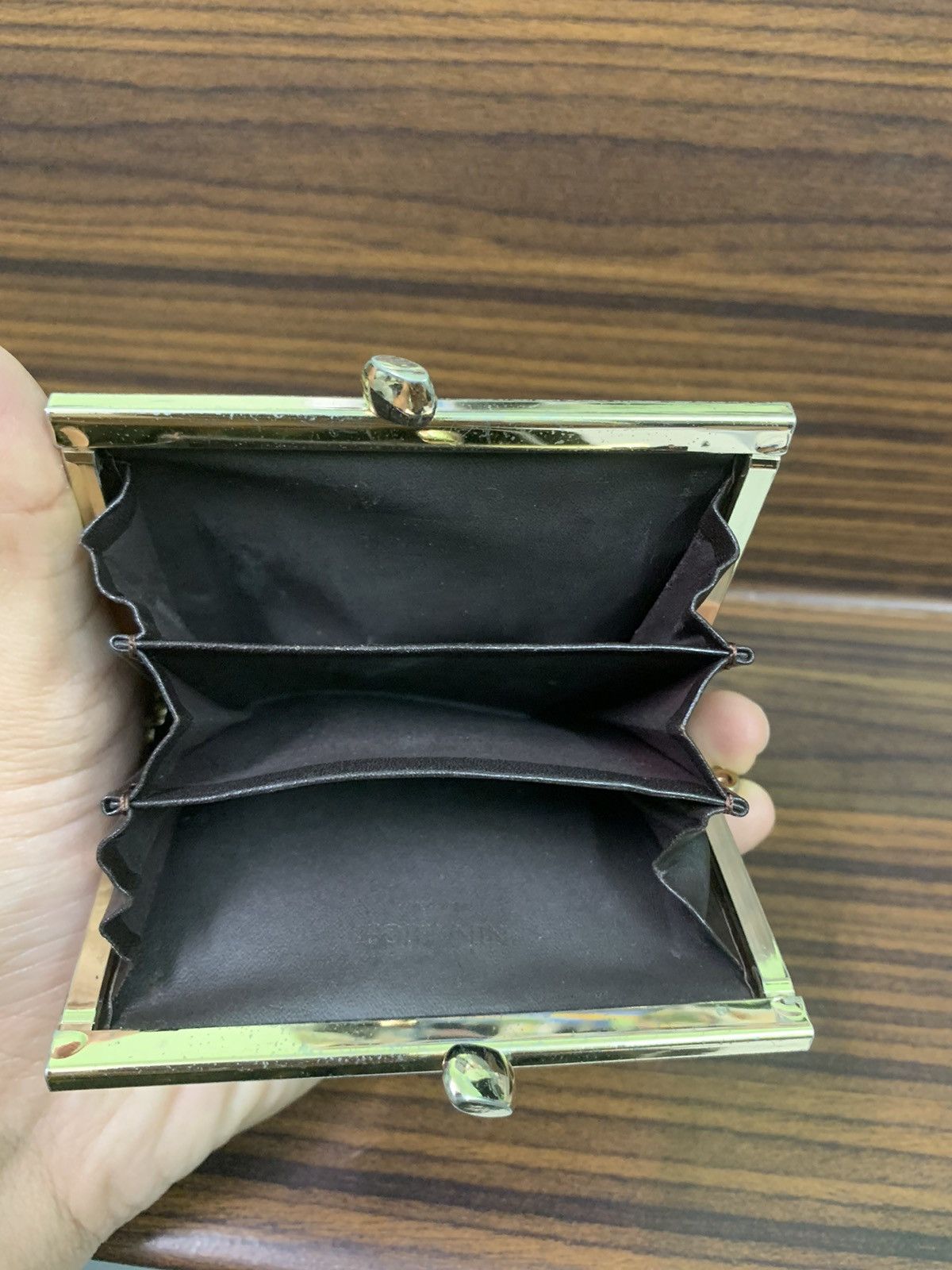 Japanese Brand Vintage Nina Ricci Coin Leather Wallet Size ONE SIZE - 4 Thumbnail
