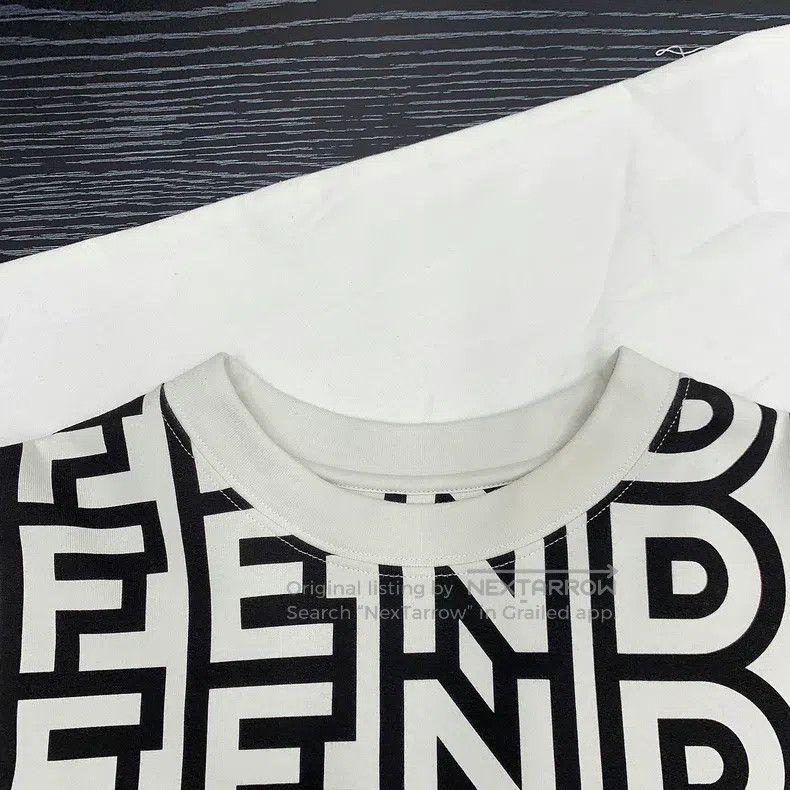 Other Fendi Full Print Sweatshirt, Black and White Color Letter Size S / US 4 / IT 40 - 2 Thumbnail