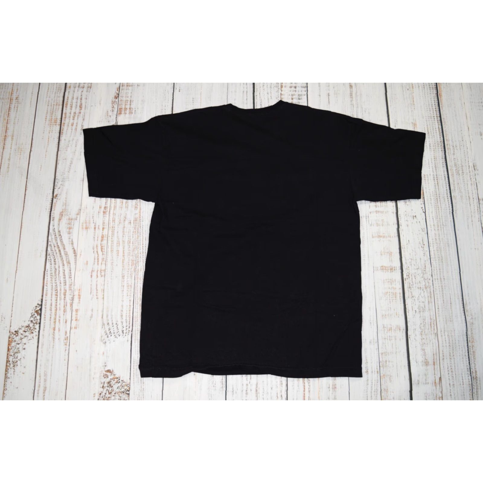 Vintage JACK DANIELS T-Shirt Mens Large Black Graphic Whiskey USA Flag Made in America Size US L / EU 52-54 / 3 - 4 Thumbnail