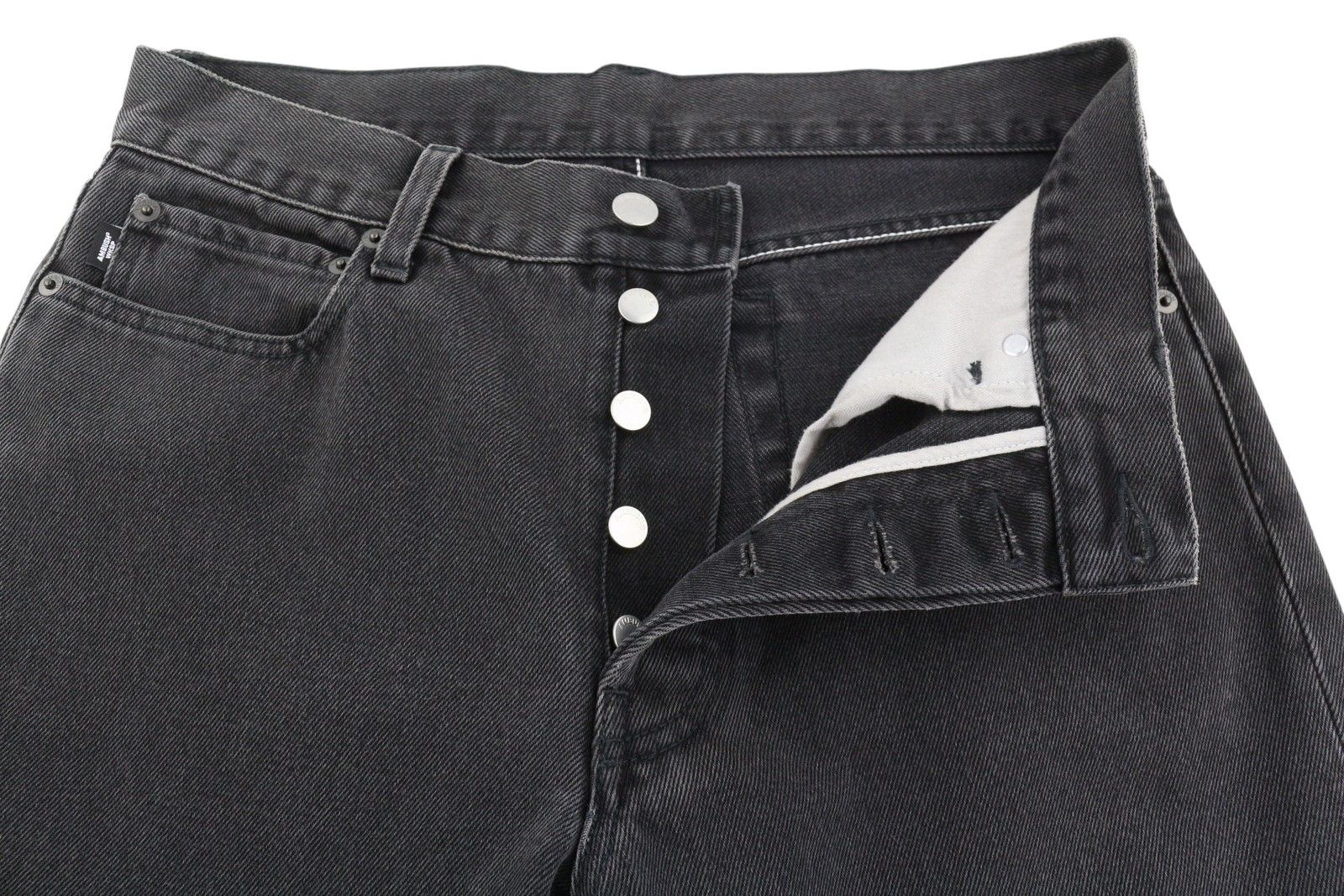 Ambush Design WKSP W31 Black Button 5-Pocket Denim Jeans 86794 Size US 31 - 5 Thumbnail