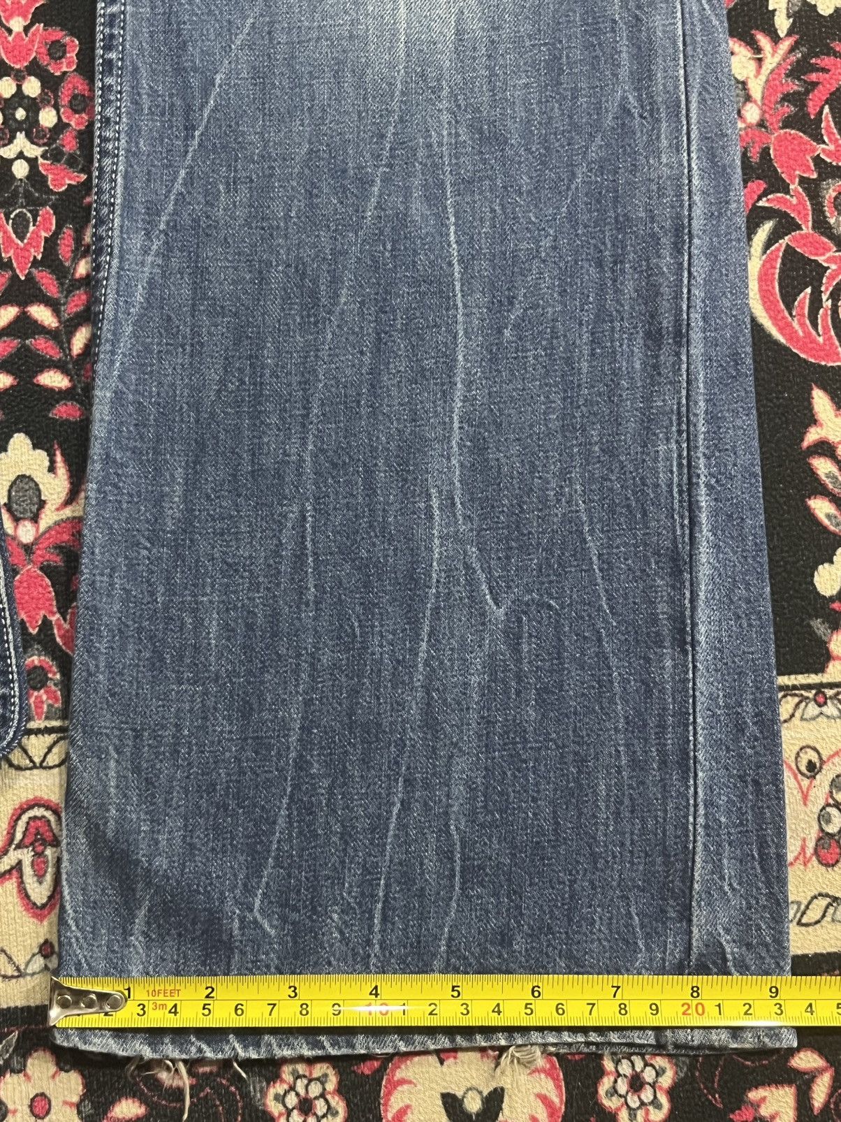 Diesel ⚡️Flare⚡️Vintage Diesel “Zatiny” Overflow Thunder Blue Jeans Size US 29 - 18 Thumbnail