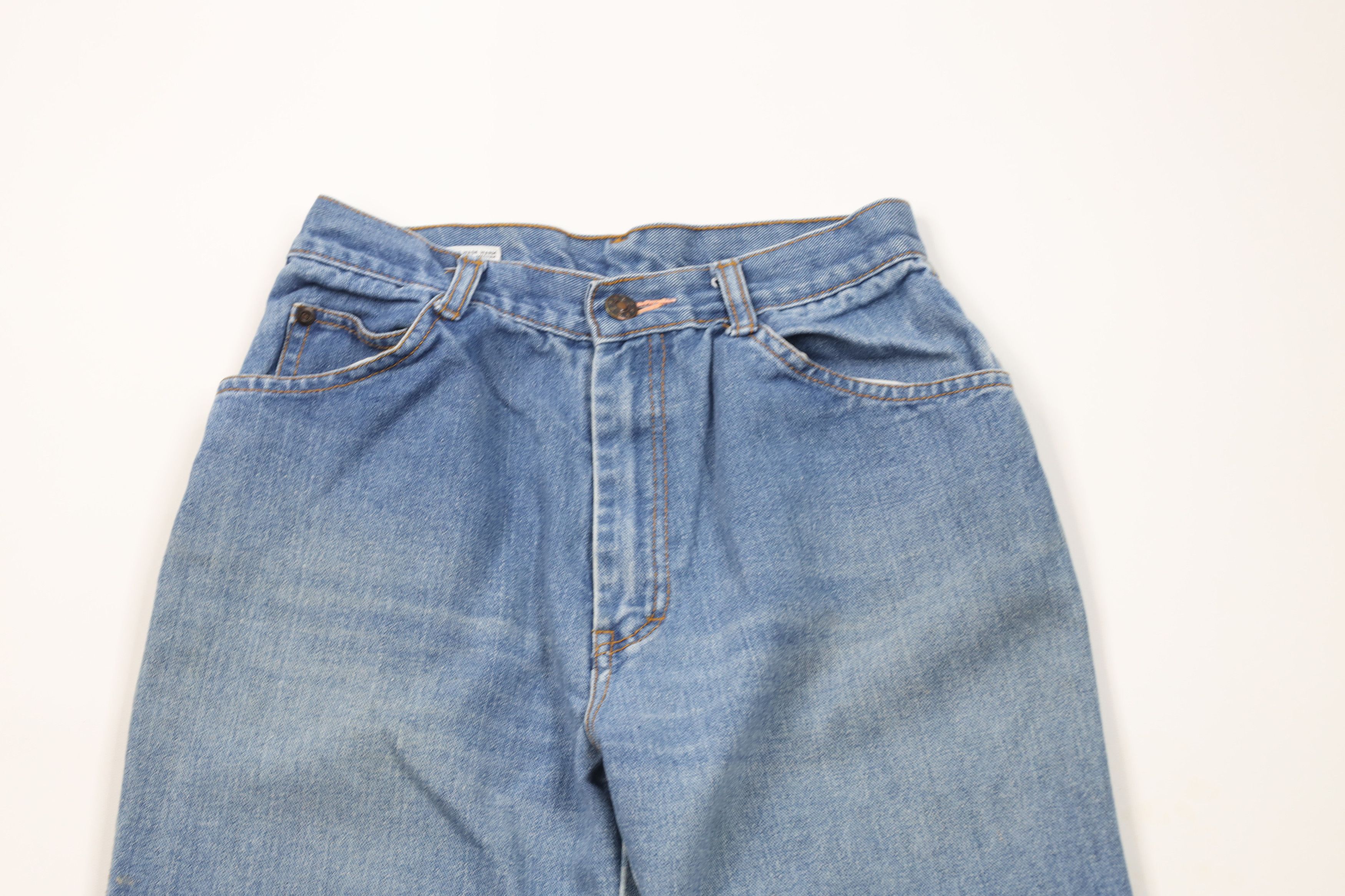 Vintage Vintage 80s 90s Streetwear Flared Denim Jeans Blue Size 32" / US 10 / IT 46 - 2 Thumbnail