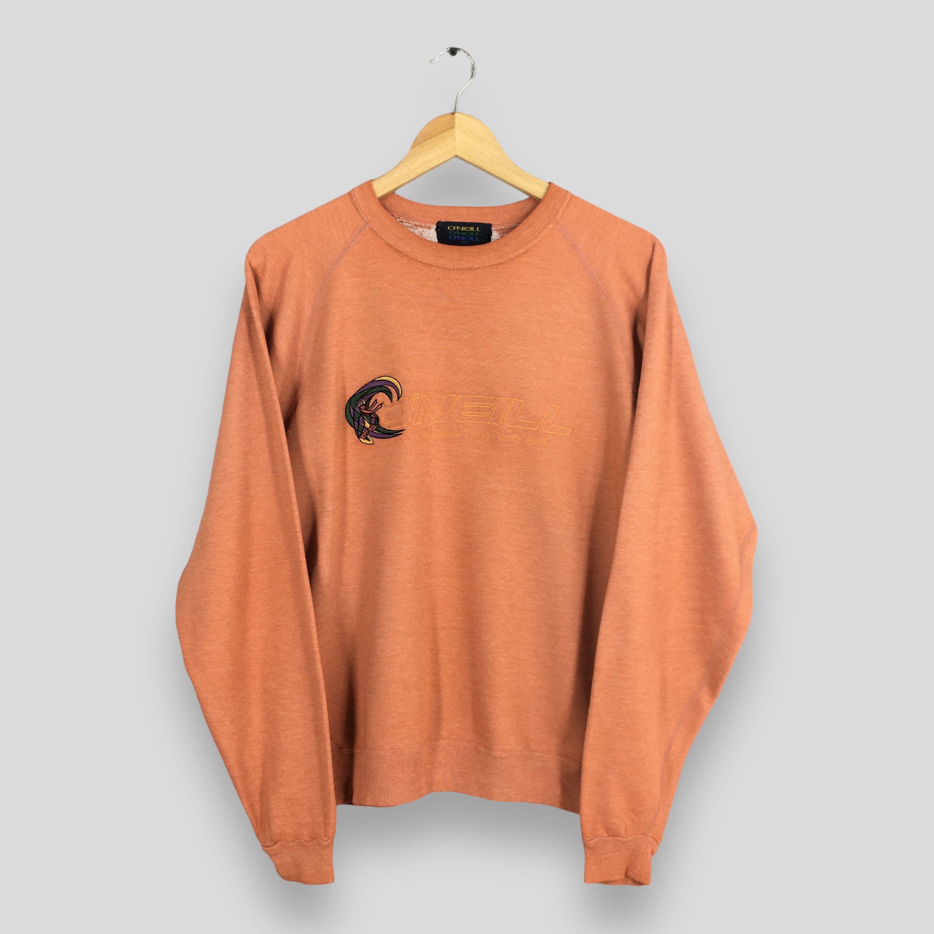 O'Neill × Vintage Vintage 90s Oneill Surf Wear Sportswear Sweatshirt Medium Size US M / EU 48-50 / 2 - 1 Thumbnail