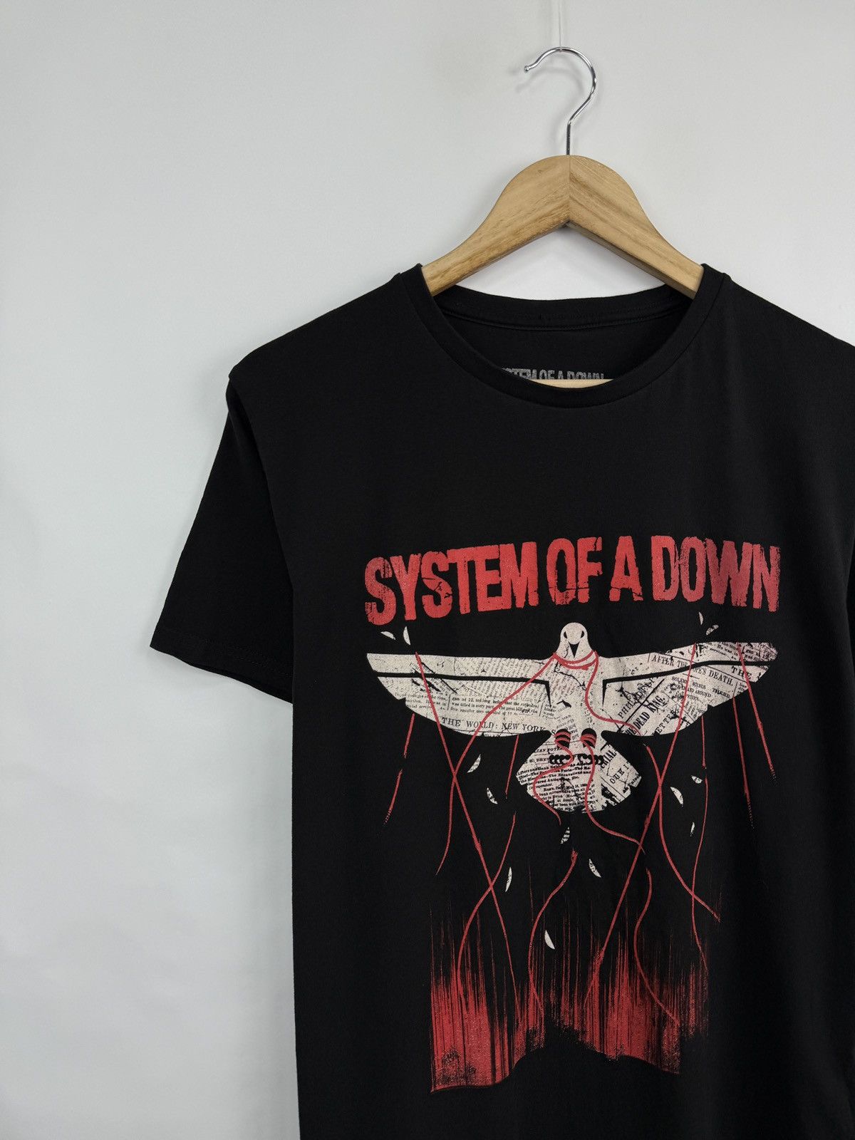 Band Tees 🕊️ Vintage Y2K System Of A Down Dove Overcome T-Shirt Retro Size US L / EU 52-54 / 3 - 2 Thumbnail
