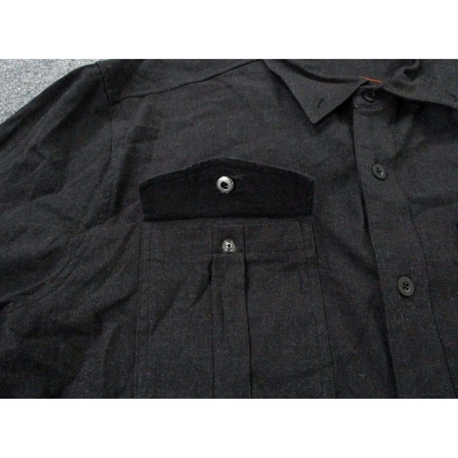 Harley Davidson Harley-Davidson Shirt Men XL Black Motorcycle Biker Casual Embroidered Buttons Pocket Logo Size US XL / EU 56 / 4 - 7 Thumbnail