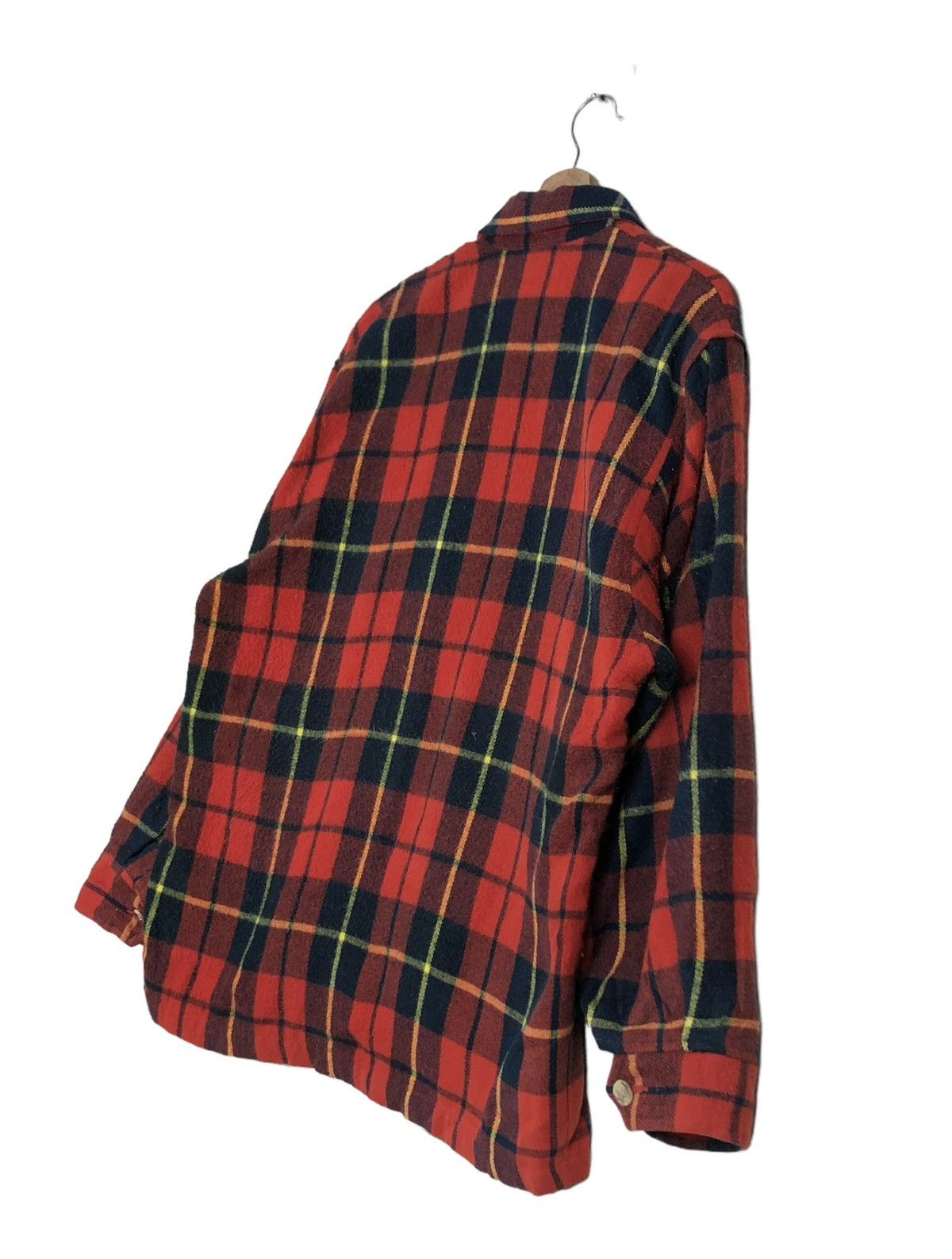 Japanese Brand 🔥VINTAGE BUTTON JACKET TASS FINDER HUNTING TARTAN DESIGN Size US L / EU 52-54 / 3 - 10 Thumbnail