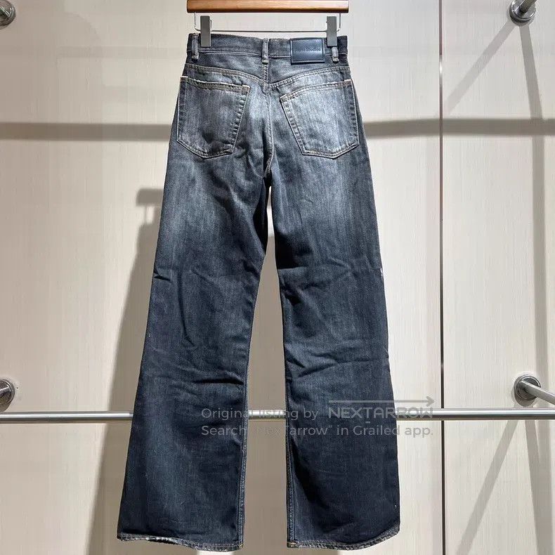Acne Studios Acne Studios Splatter Effect Vintage Denim Trousers Size US 32 / EU 48 - 2 Thumbnail