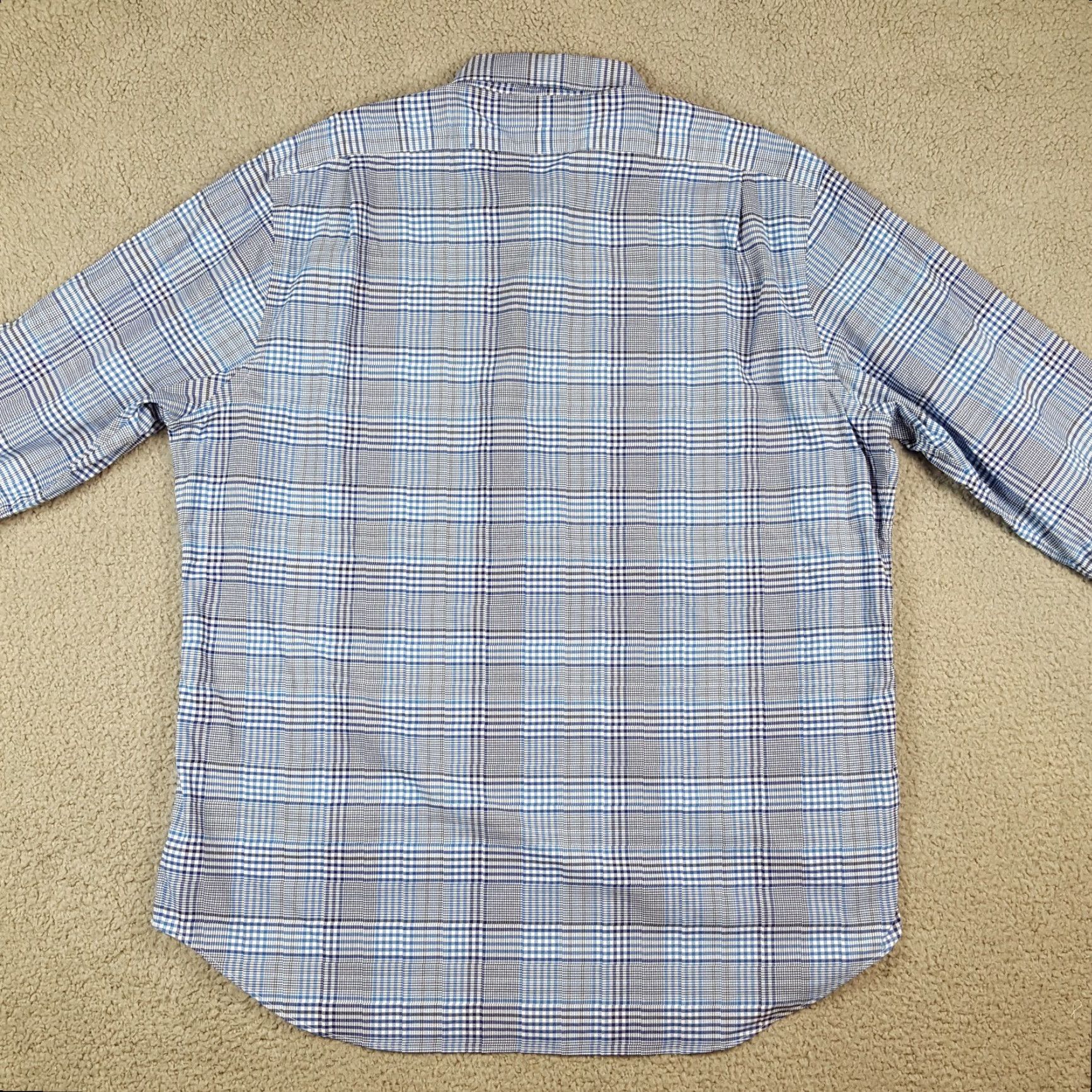 Polo Ralph Lauren Vintage Polo Ralph Lauren Men's Size 2XL Plaid Button-Up Shirt Collared Casual Preppy 90s Blue Size US XXL / EU 58 / 5 - 4 Thumbnail