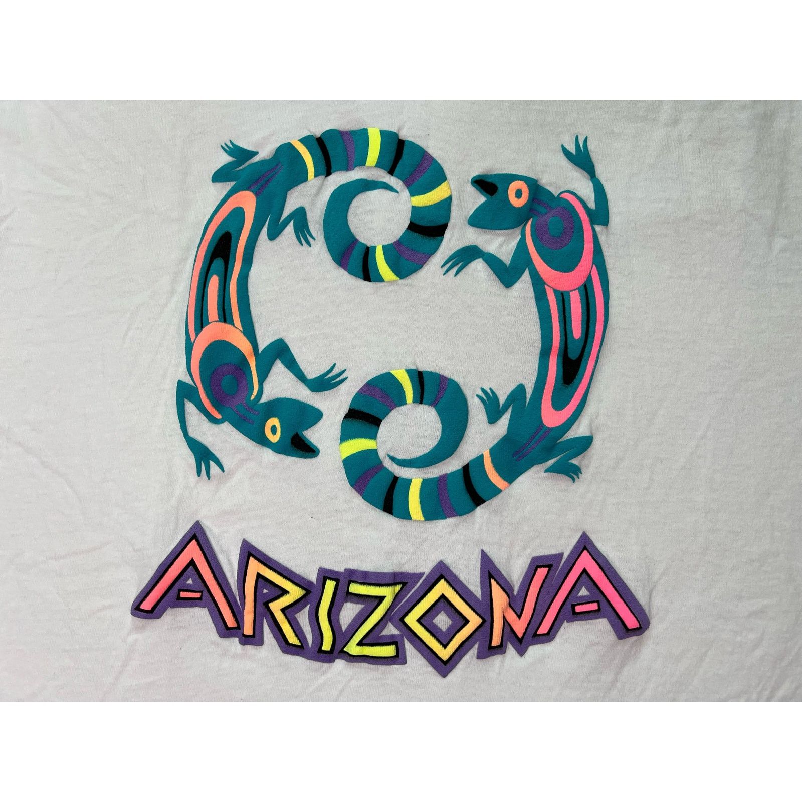 Vintage Vintage Arizona Lizard Single Stitch T-shirt Large Size US L / EU 52-54 / 3 - 4 Thumbnail