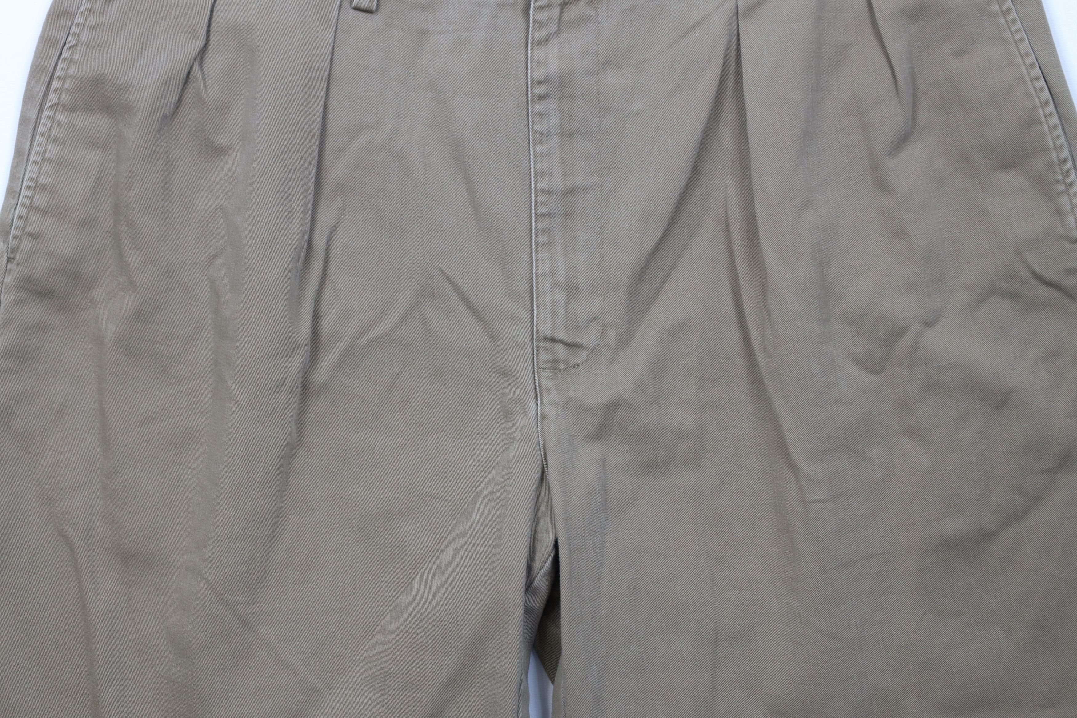 Ralph Lauren Vintage 90s Ralph Lauren Cotton Chino Shorts Light Brown Size US 38 / EU 54 - 3 Thumbnail