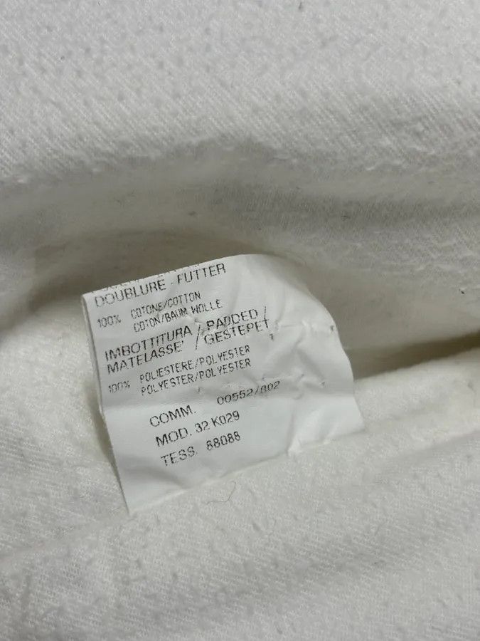 Maison Margiela AW2005 Maison Martin Margiela White Cotton Quilted Puffer Jacket Size S / US 4 / IT 40 - 10 Thumbnail