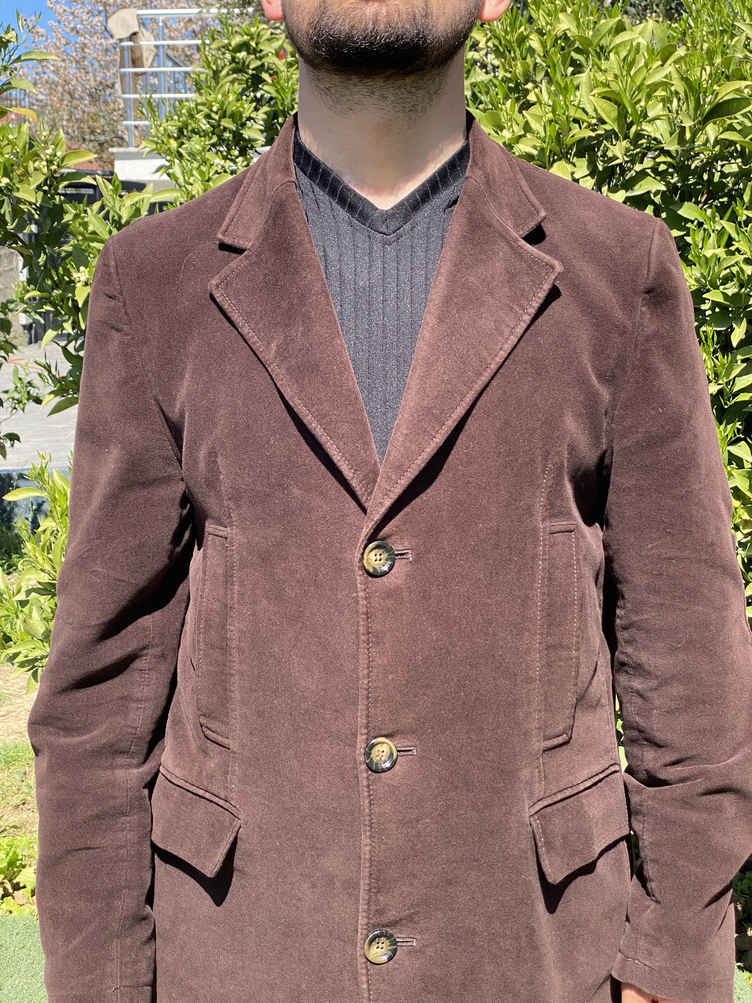 Burberry Burberry London Formal Trench Blazer Jacket Size L 52 Velvet Size US L / EU 52-54 / 3 - 16 Thumbnail