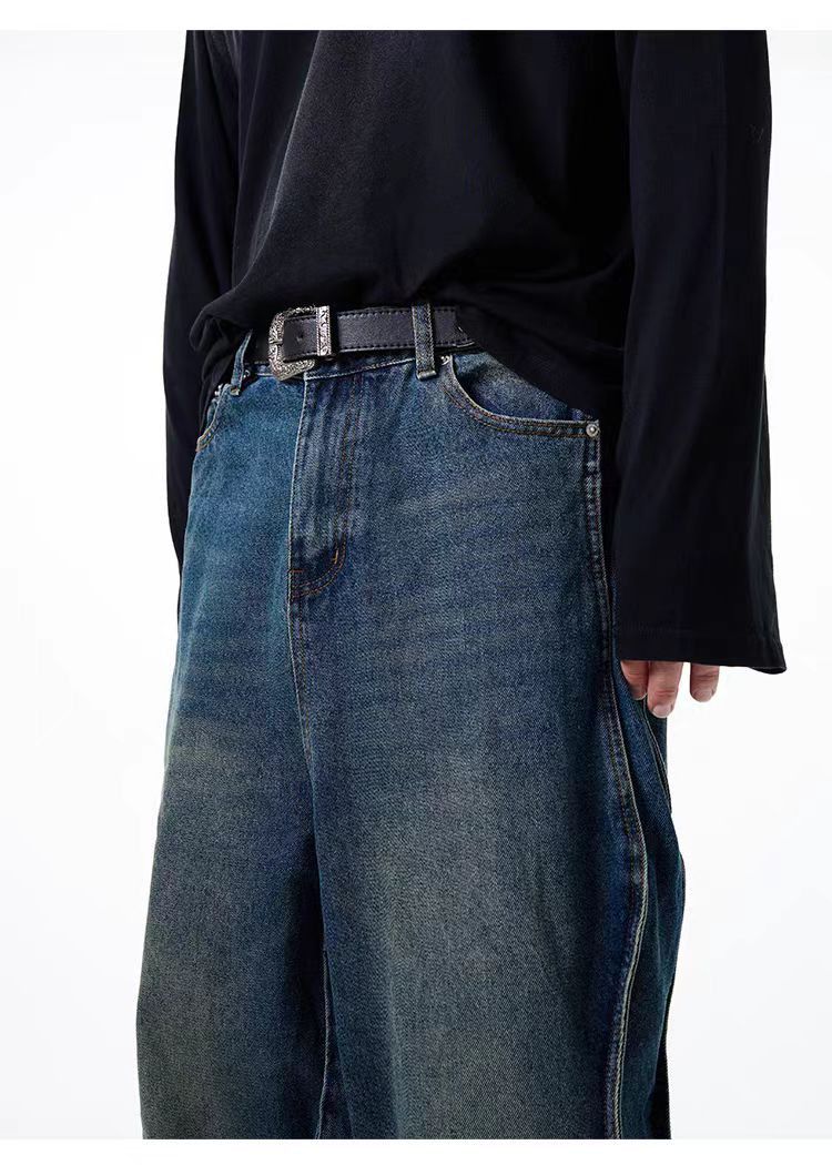 Japanese Brand × Vintage Vintage High Street Hip Hop Wide Leg Loose Jeans Size US 32 / EU 48 - 2 Thumbnail