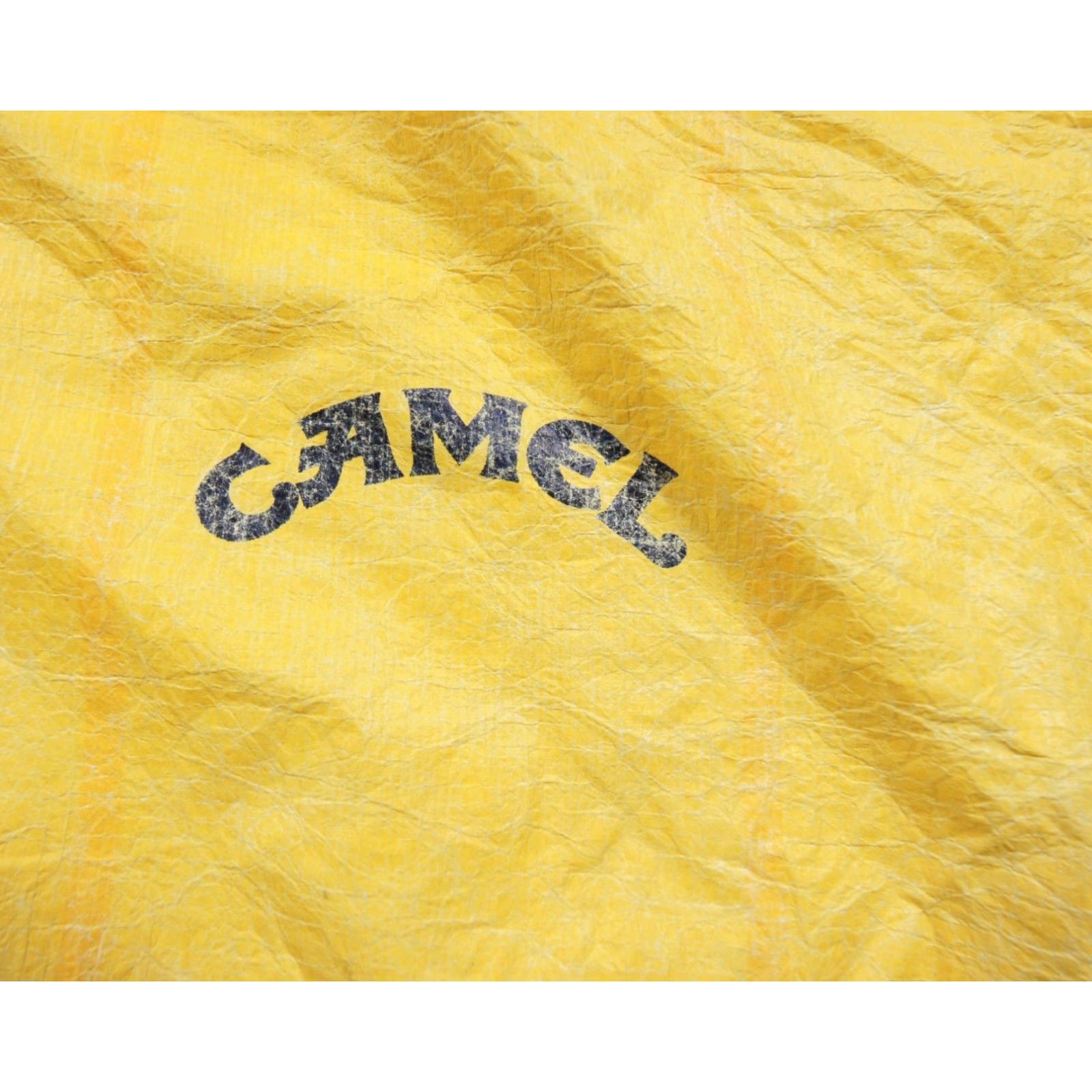 Camel VINTAGE Camel Cigarette Jacket Mens XL Yellow Tyvek Lightweight Ultra Thin Windbreaker Coat Short Mid-Length? Size US XL / EU 56 / 4 - 5 Thumbnail