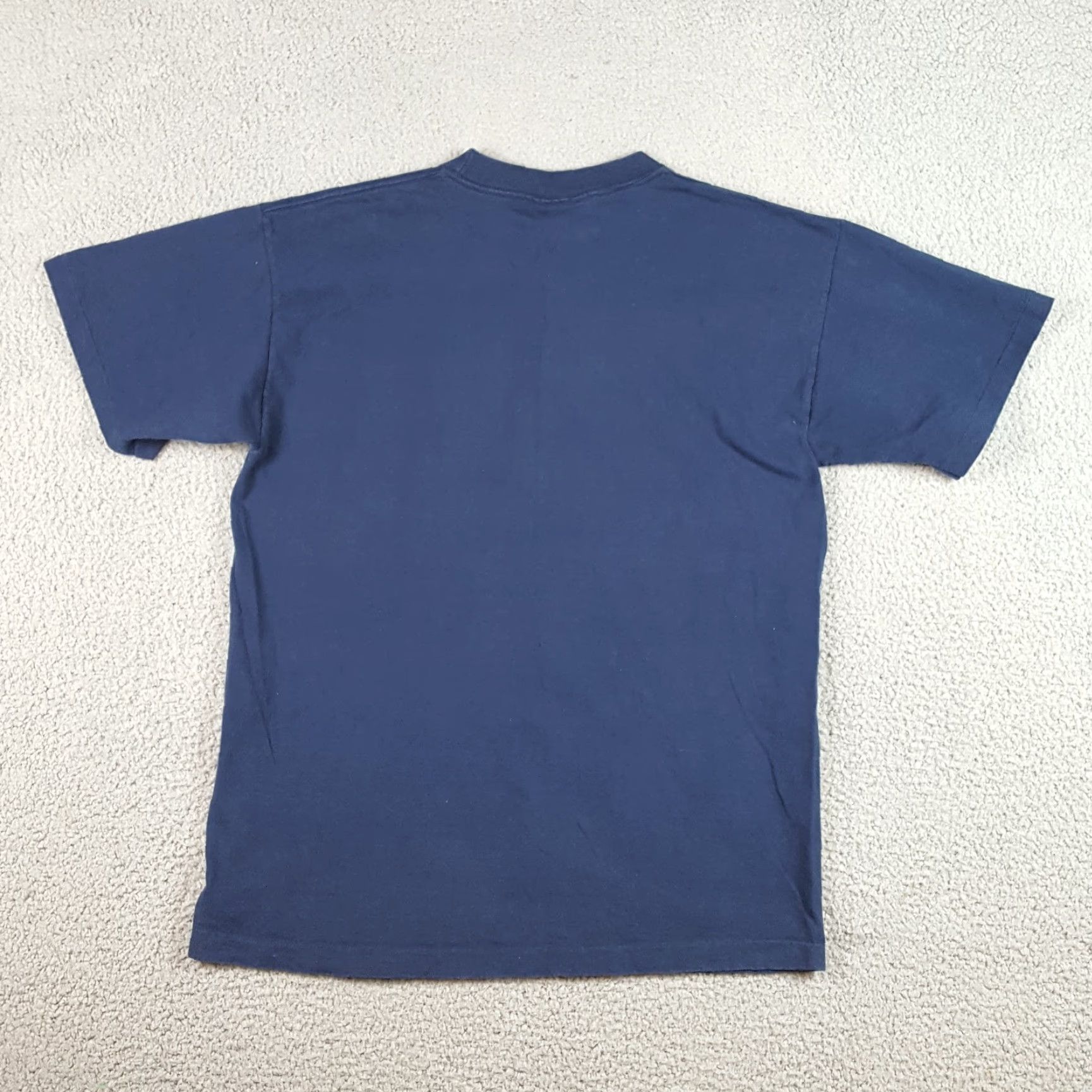 Vintage VINTAGE 90s Pure Music UNC State Football T-Shirt Mens Medium Blue College Retro Size US M / EU 48-50 / 2 - 5 Thumbnail