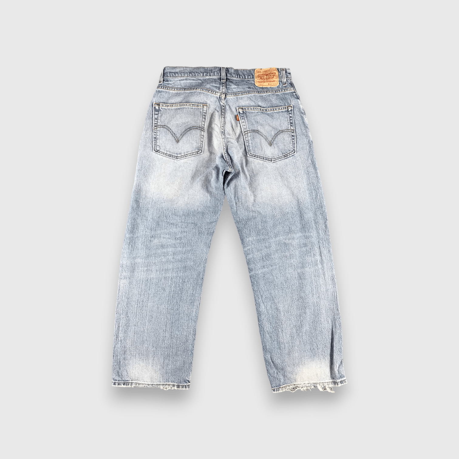 Levi's Vintage Light Wash Levis 569 Jeans-J2303 Size US 33 - 2 Thumbnail