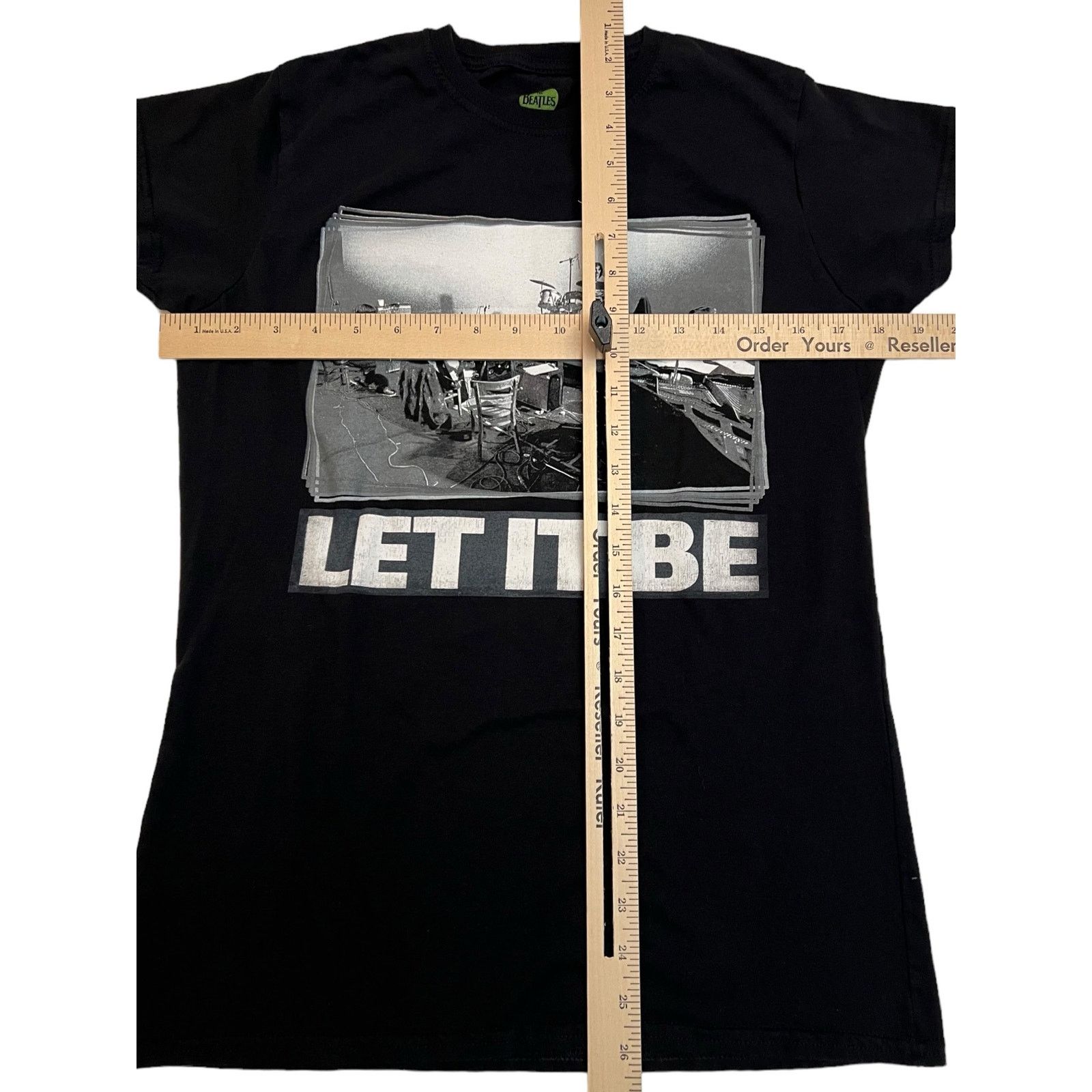 Other The Beatles Let It Be in Studio Woman’s Black T-Shirt XL Size XL / US 12-14 / IT 48-50 - 7 Thumbnail
