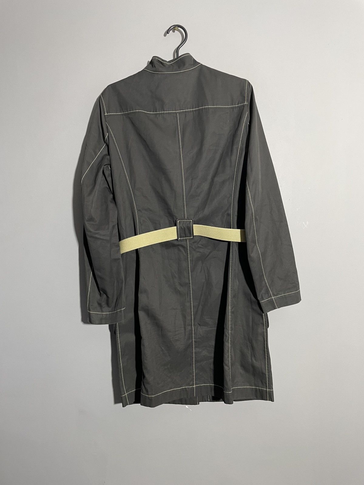 Fay Fay Dark Belted Cotton Trench Coat size s Size S / US 4 / IT 40 - 7 Thumbnail