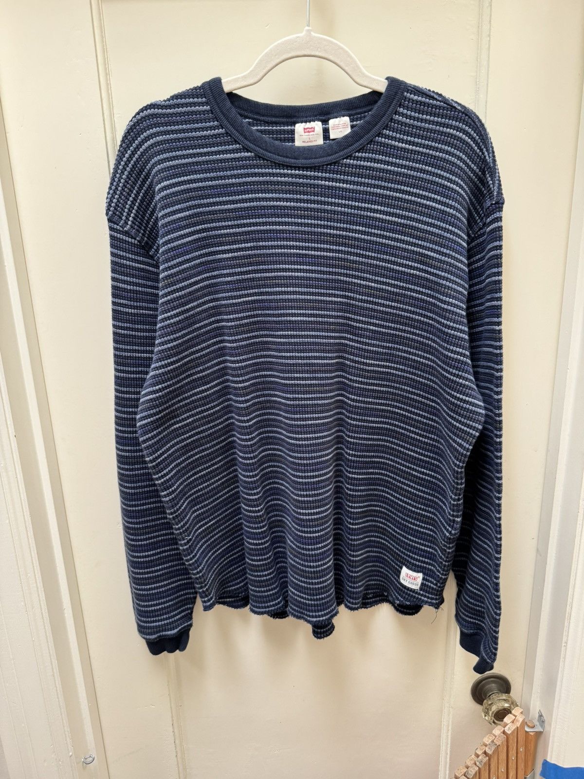 Levi's Levi’s Dry Goods Striped Thermal Shirt Size US L / EU 52-54 / 3 - 1 Thumbnail