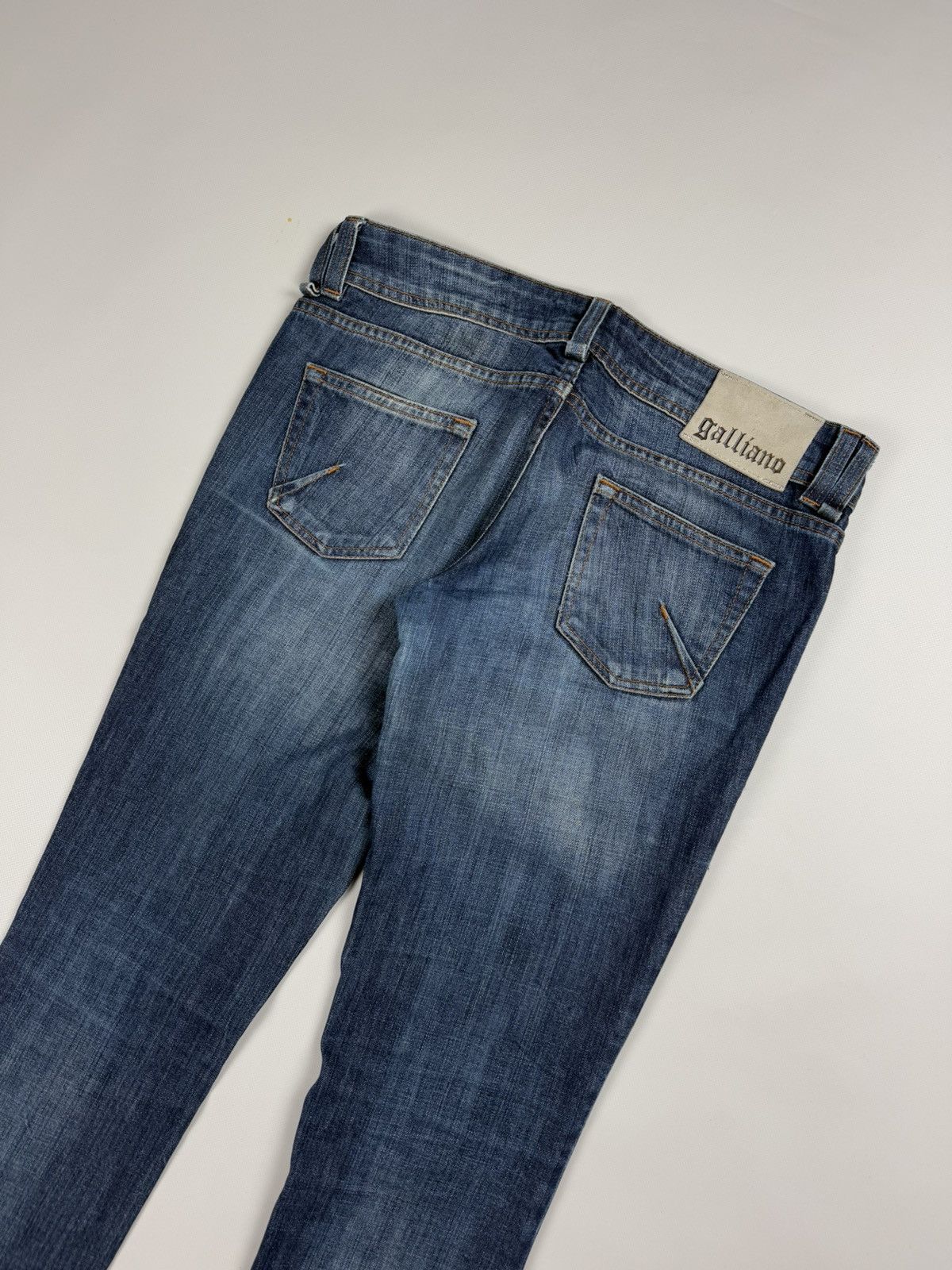 John Galliano Galliano Vintage Ladies Skinny Denim Jeans Size 29 / 43 Size 29" - 19 Thumbnail