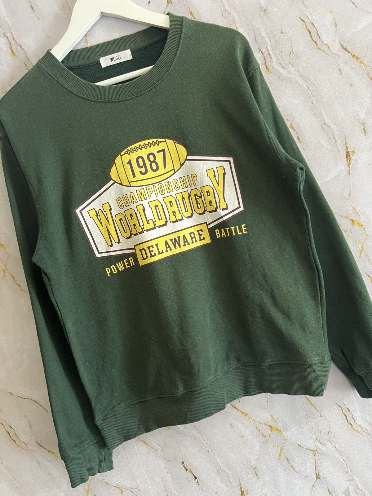 Japanese Brand 🔥 Vintage 1987 College Sweatshirt – Japan Street Style Size US L / EU 52-54 / 3 - 3 Thumbnail