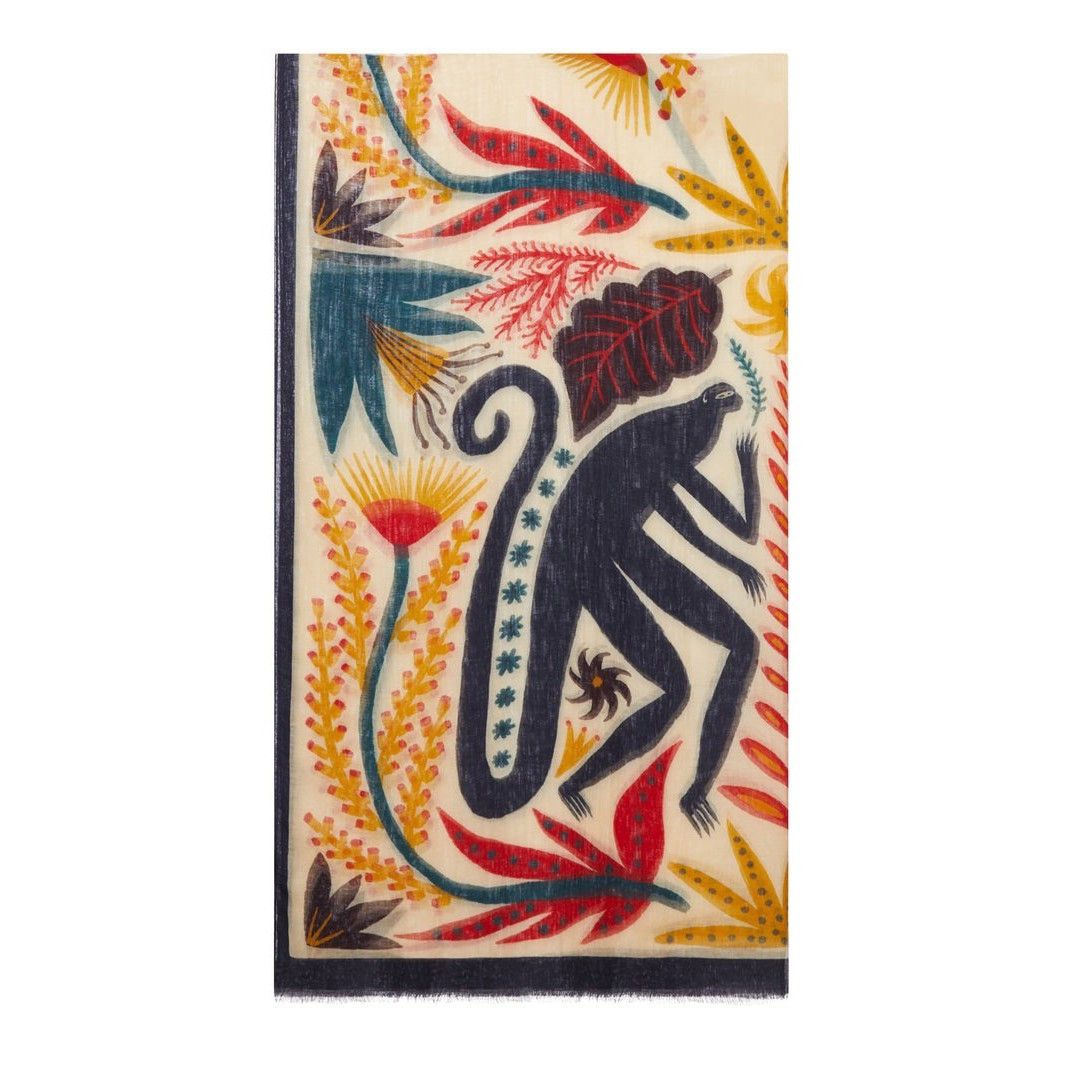 Gucci ETRO Yellow/Multi Modal Scarf New & Authentic Size ONE SIZE - 1 Preview
