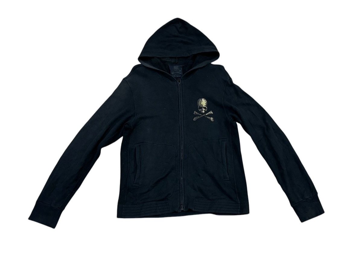 Burberry × Japanese Brand Burberry Black Label Fur Zip Up