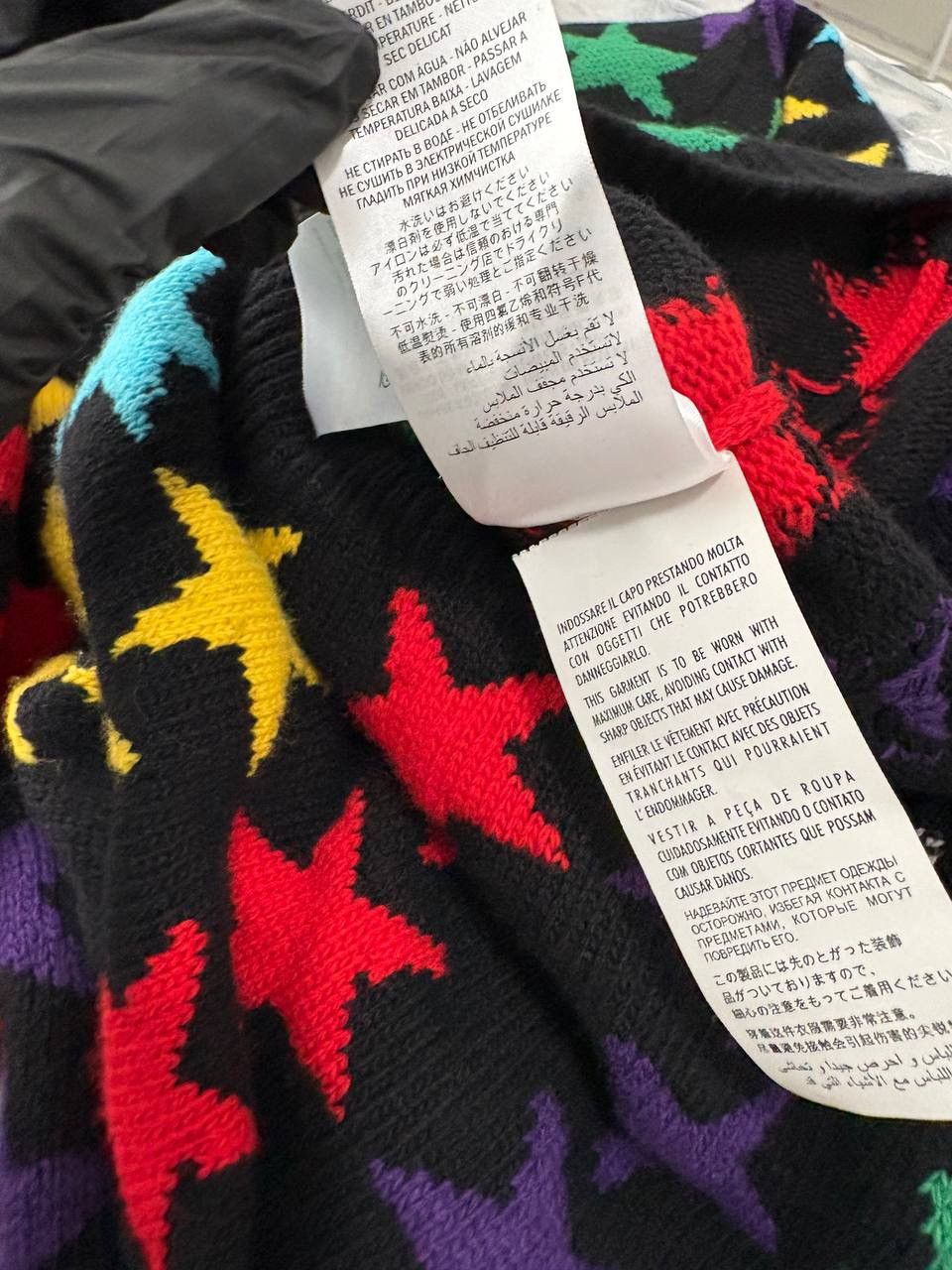 Gucci Gucci Wool Rainbow Star Instarsia Sweater Size US M / EU 48-50 / 2 - 10 Thumbnail