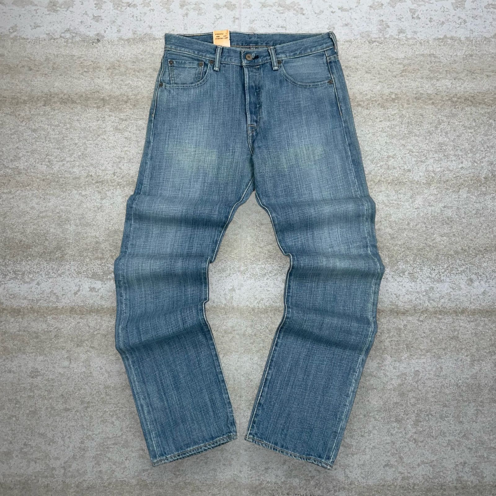 Levi's Vintage Y2K Levis Jeans 501 30x32 Straight Fit Light Wash Size US 30 / EU 46 - 2 Thumbnail