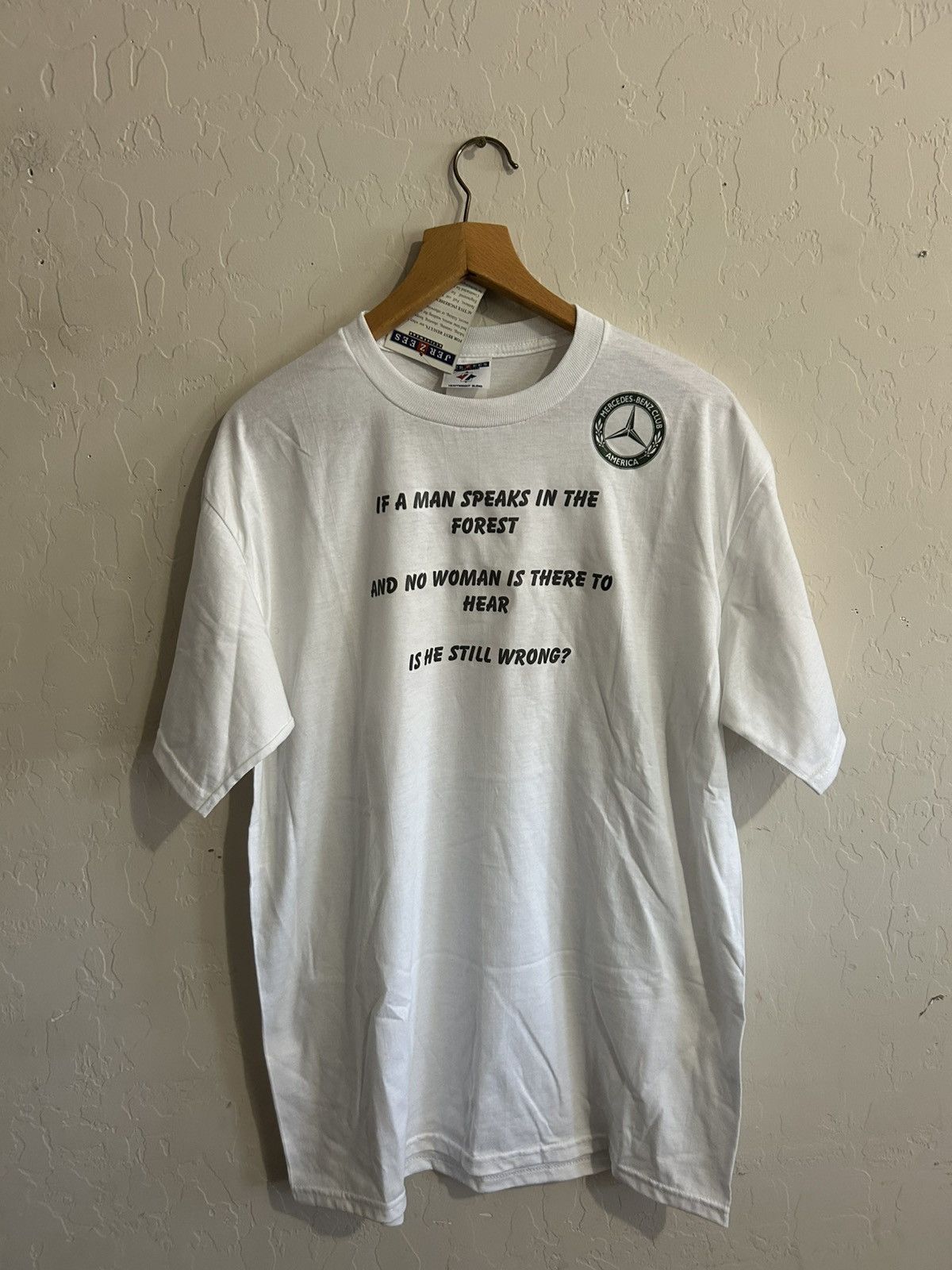 Mercedes-Benz Vintage Mercedes Benz Club Shirt Size Large Size US L / EU 52-54 / 3 - 4 Thumbnail