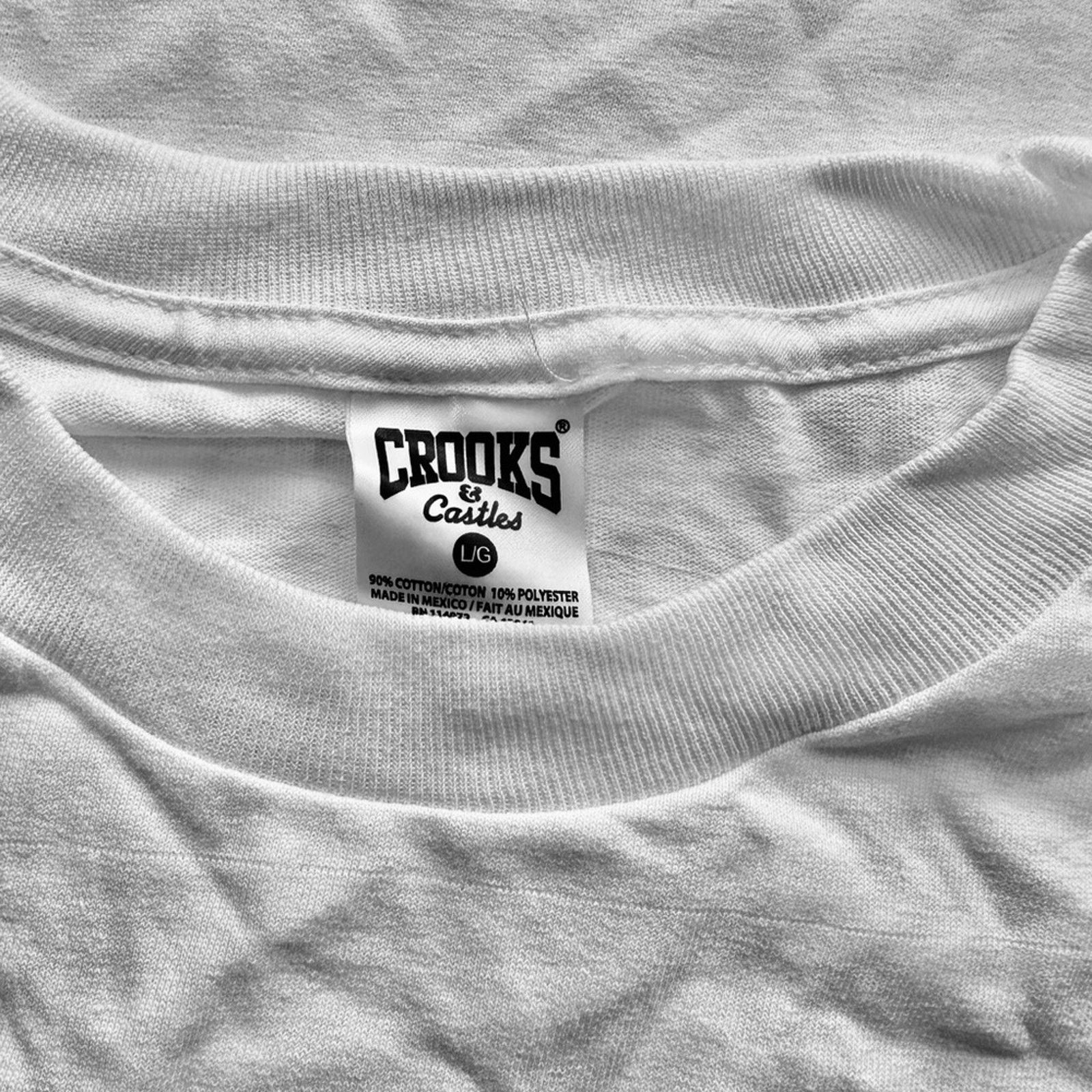 Crooks & Castles × Death Row Records NWOT Crooks & Castles x Death Row Records Core L/S Crewneck Size US L / EU 52-54 / 3 - 3 Thumbnail