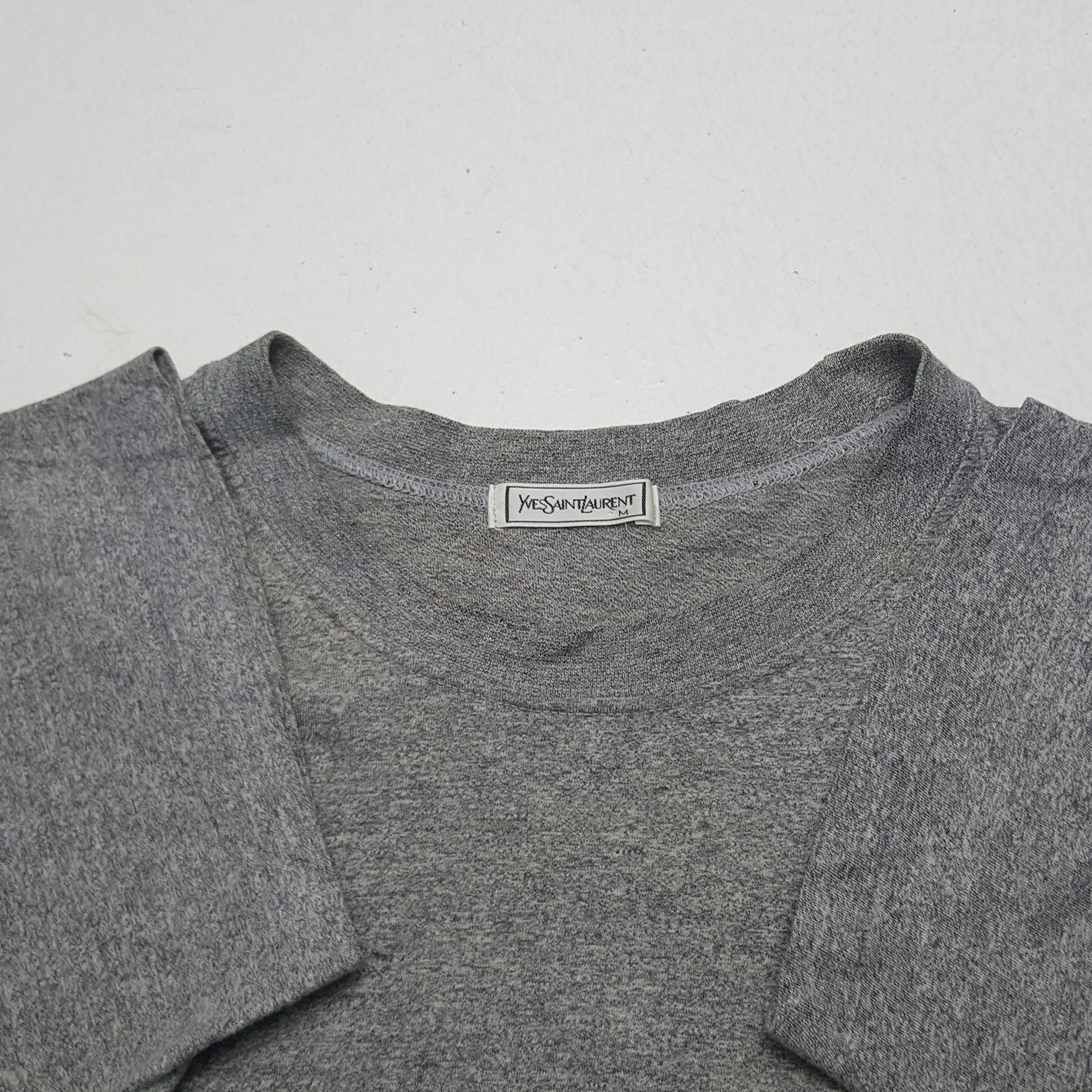 Vintage × Yves Saint Laurent Vintage Yves Saint Lauren Italian Brand Tshirt Size US M / EU 48-50 / 2 - 4 Thumbnail